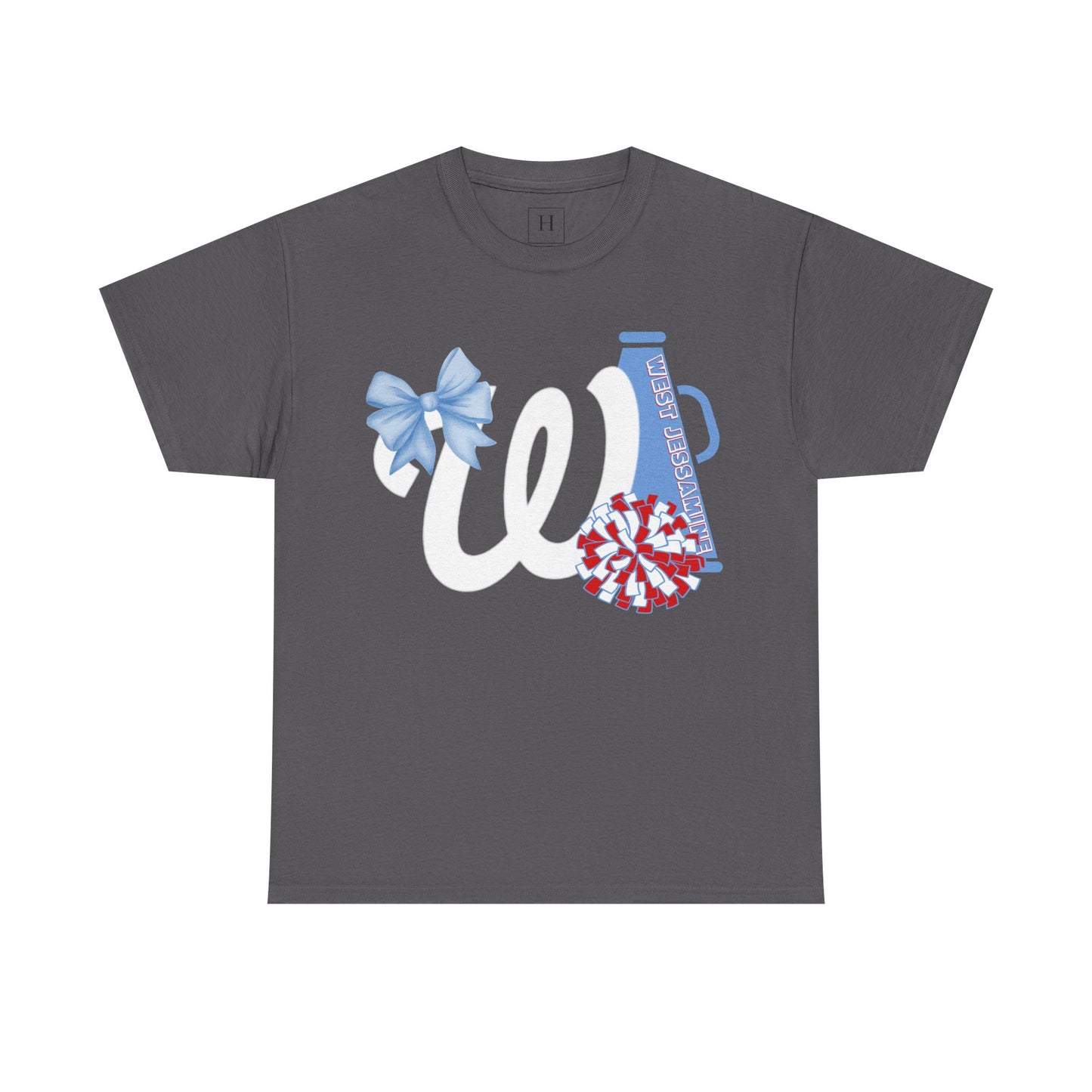West Jessamine Cheer Bow & Poms - Unisex Shirt