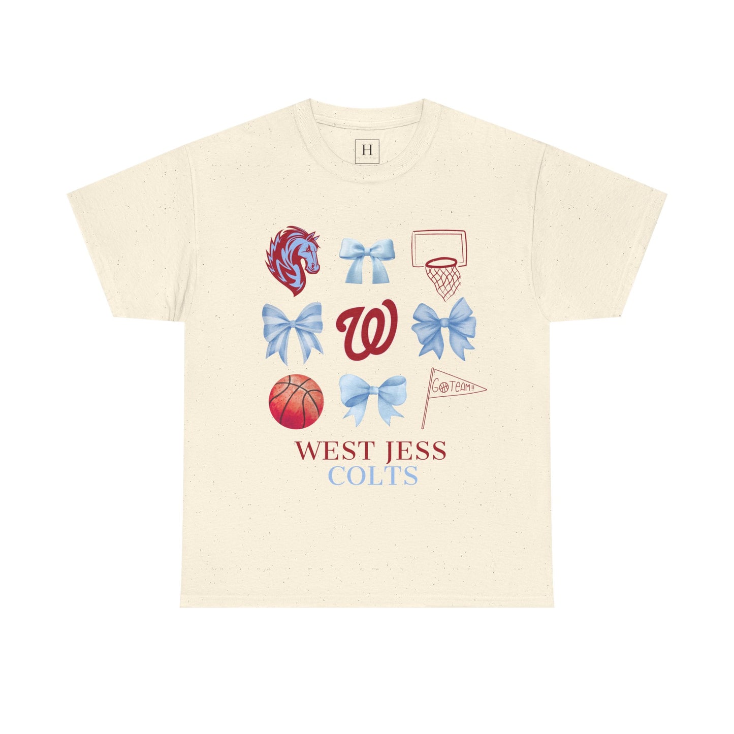 West Jessamine Basketball Coquette Unisex Tee