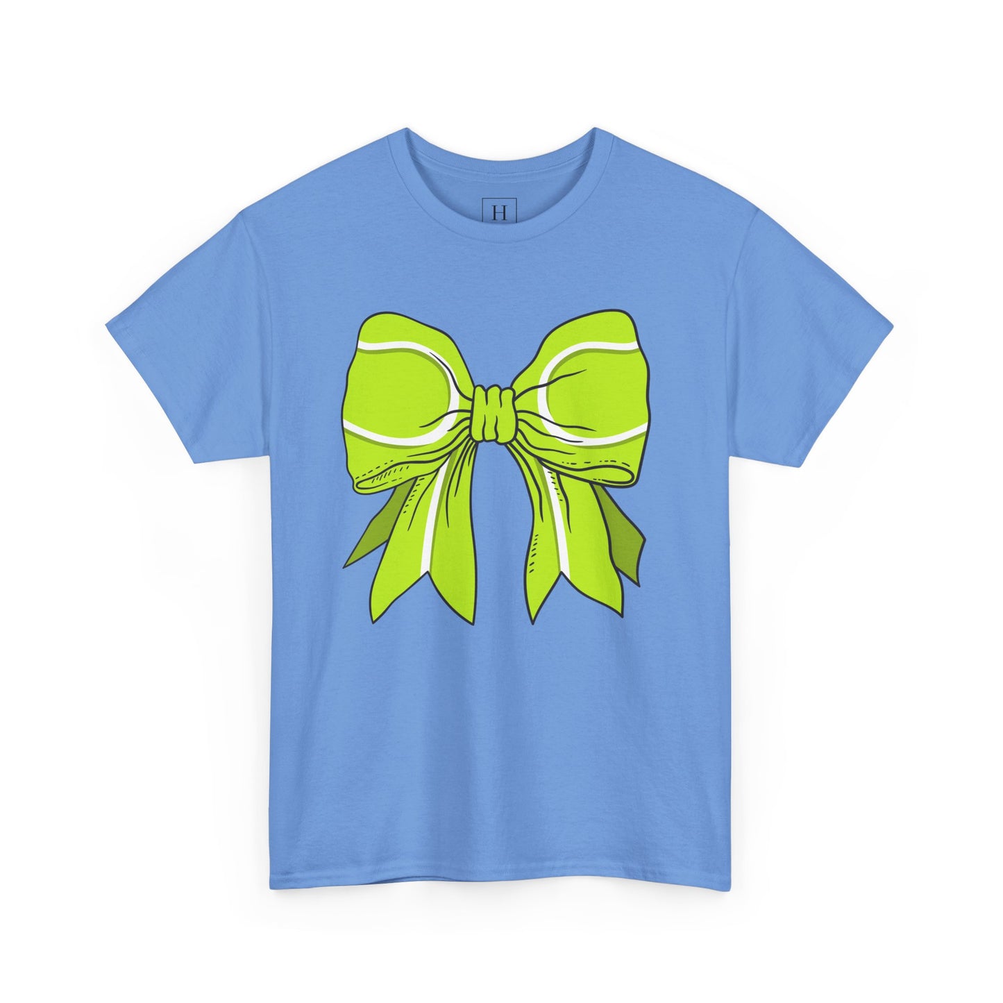 Tennis Sport Bow Tee - Unisex Heavy Cotton