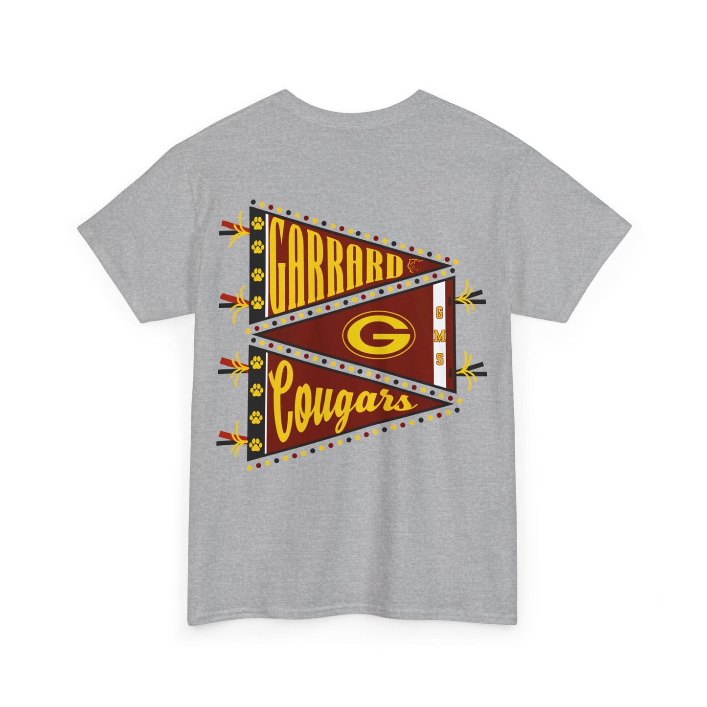 Garrard Middle Cougars Pride T-Shirt (Front & Back)