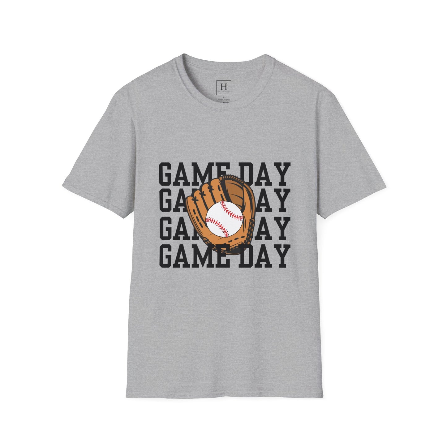 Game day baseball Jersey Short Sleeve Tee