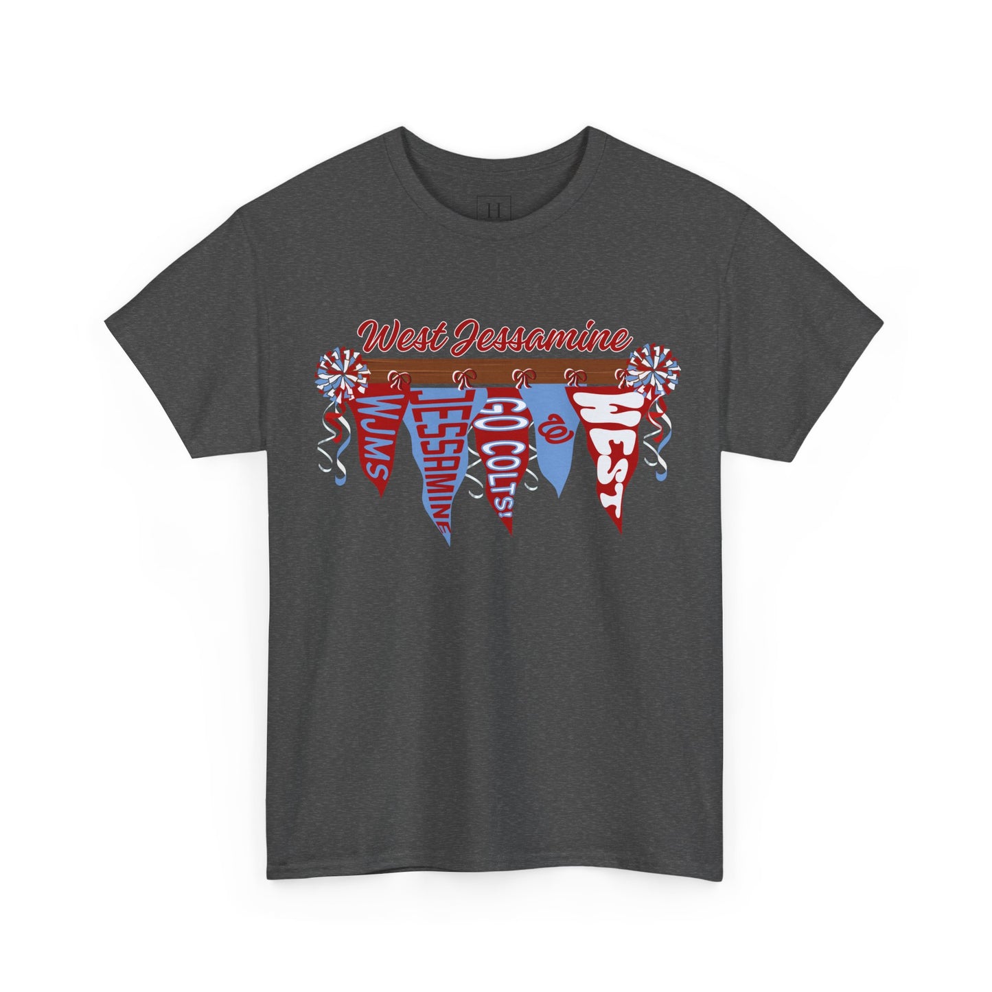 WJMS : West Jessamine Pennant Flags - Unisex Shirt