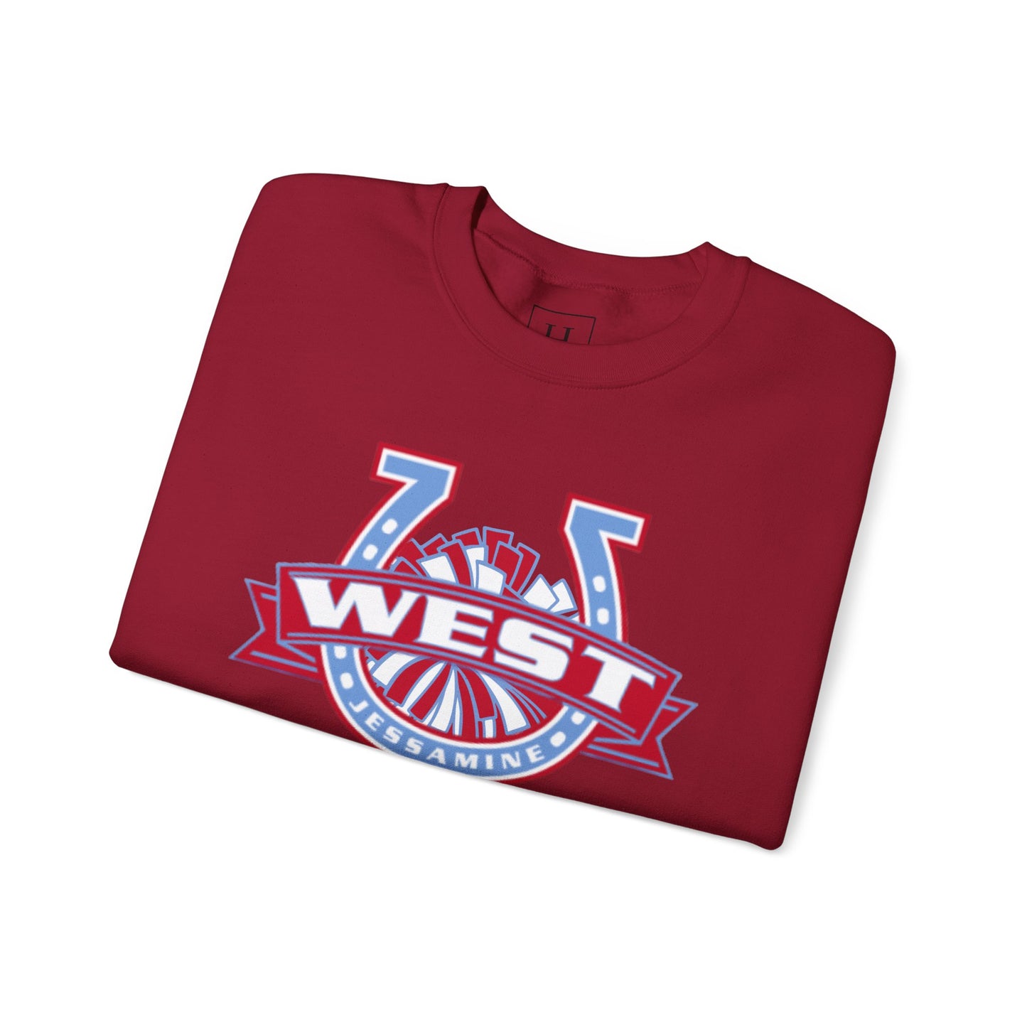 West Jessamine Horseshoe Logo w/ Pom Sweatshirt