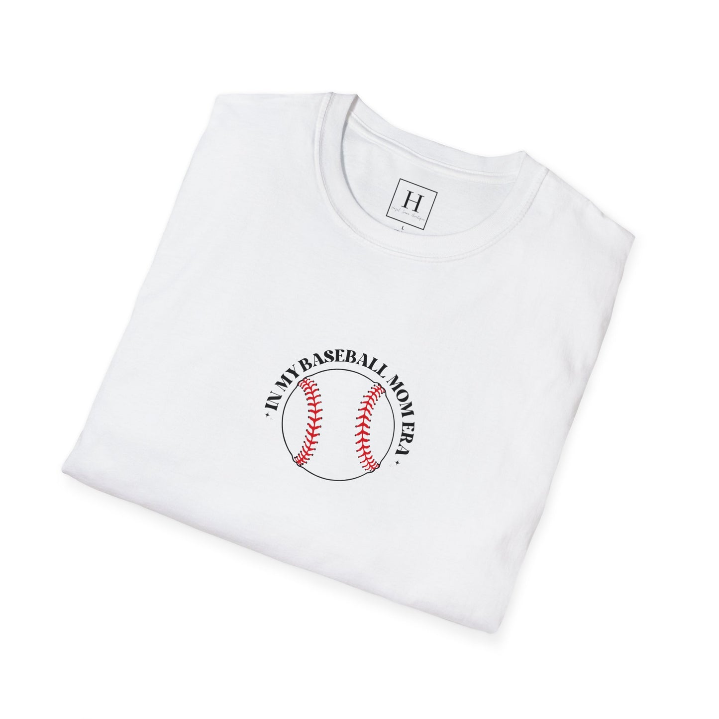 In my baseball mom era front and back Jersey Short Sleeve Tee