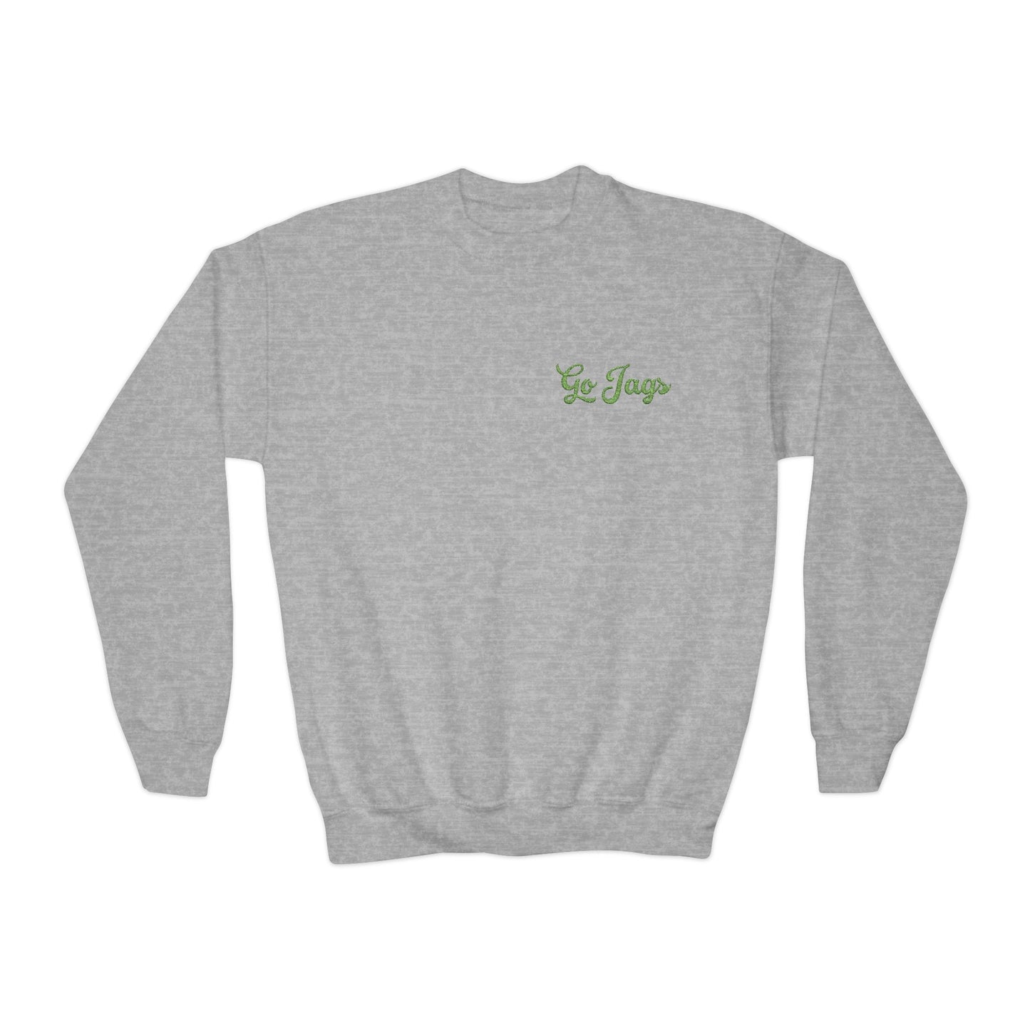 Youth East Jessamine "Go Jags" Crewneck Sweatshirt - Unisex - Embroidered