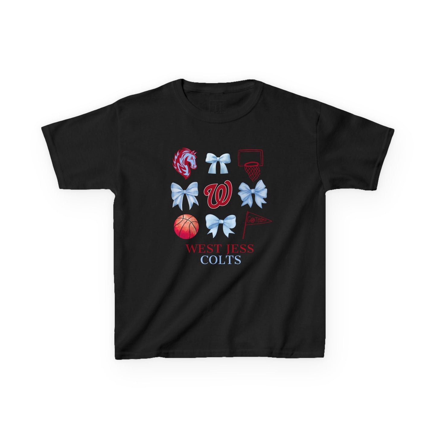 YOUTH --- West Jessamine Basketball Coquette Unisex Tee