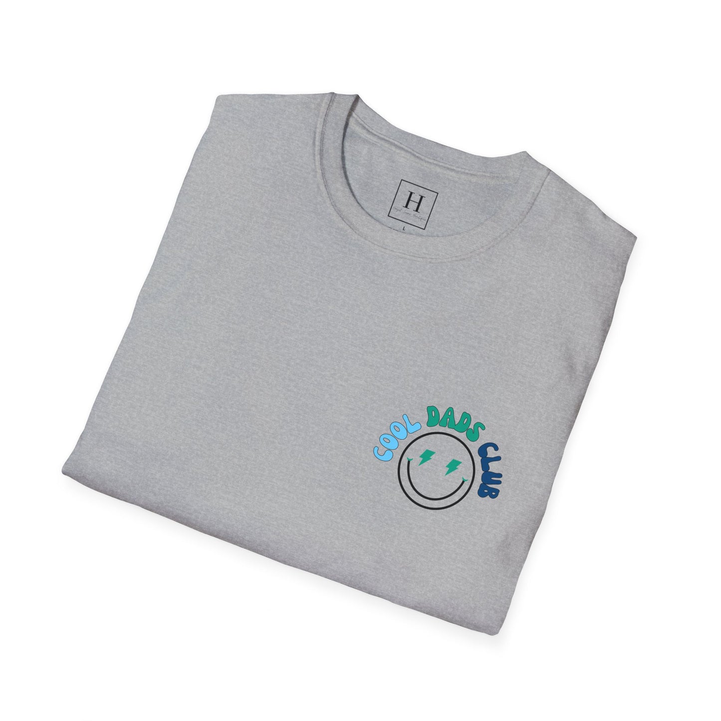 Cool Dads Club T-Shirt (front and back)