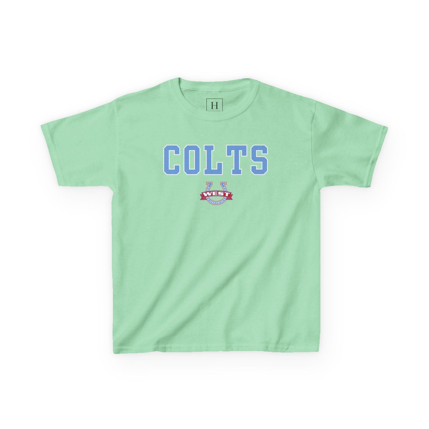 YOUTH --- COLTS - West Horseshoe Logo - Unisex Shirt