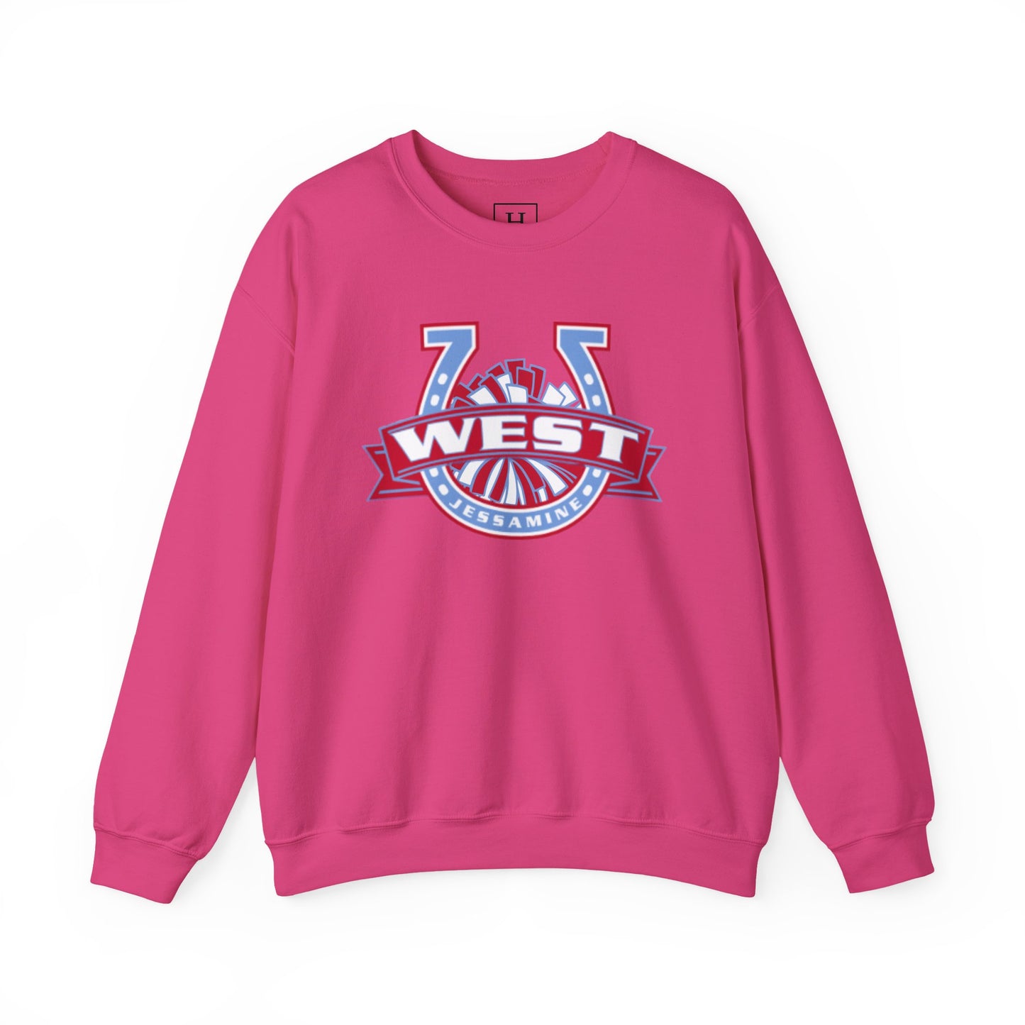 West Jessamine Horseshoe Logo w/ Pom Sweatshirt