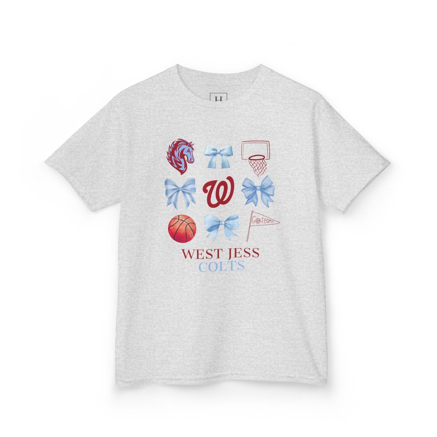 YOUTH --- West Jessamine Basketball Coquette Unisex Tee