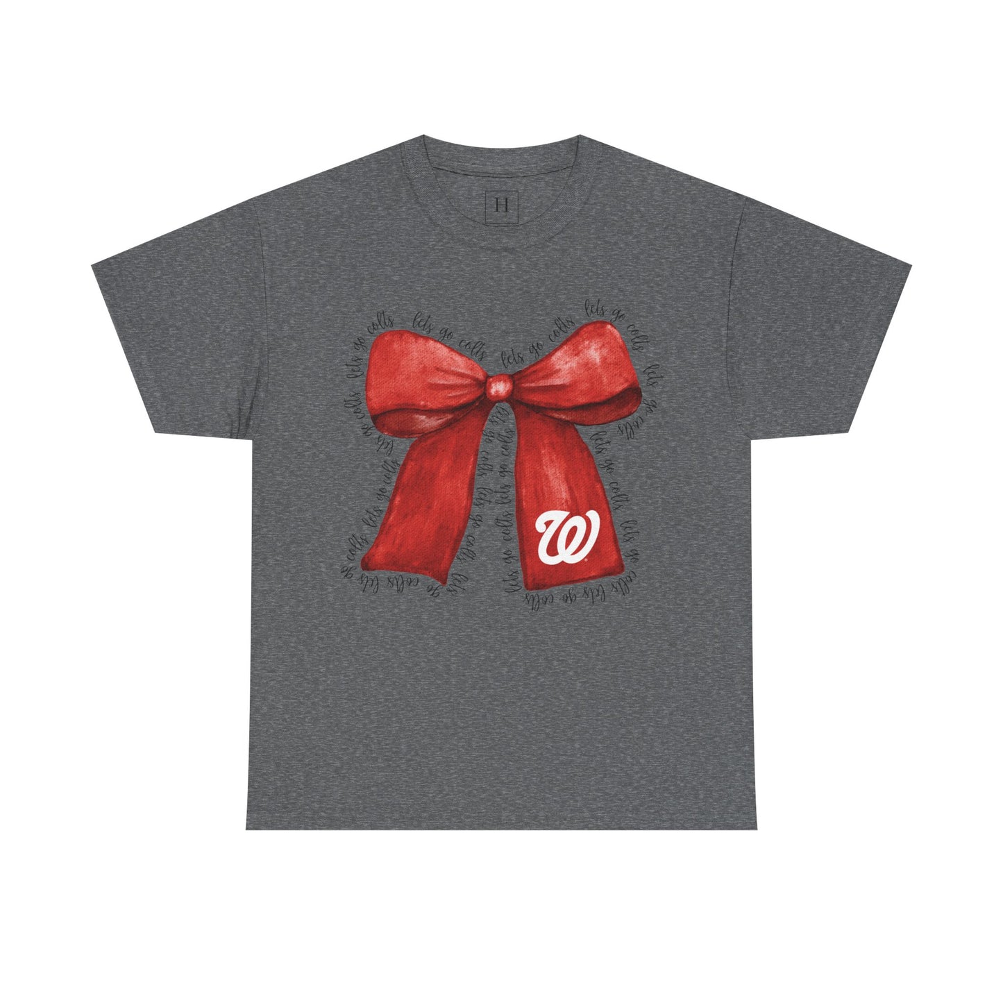Let's Go Colts Bow - W Logo Unisex T-Shirt