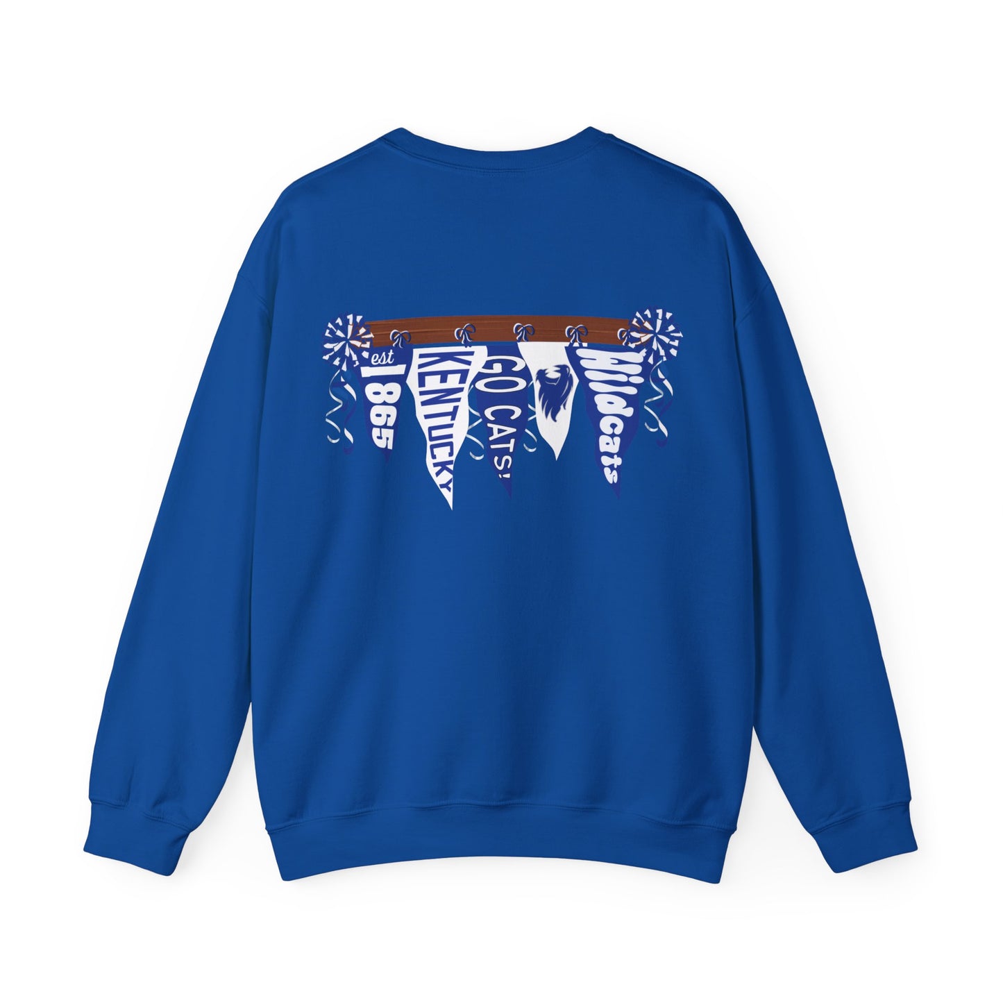 Kentucky Wildcats Pennant Sweater (Front & Back)
