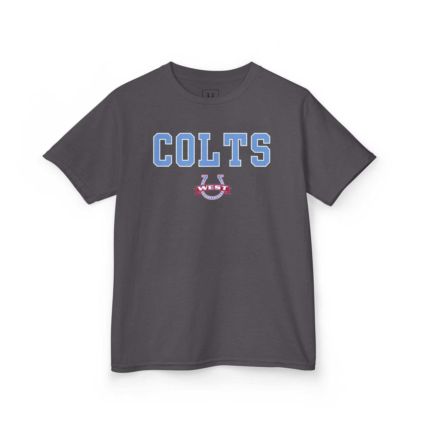 YOUTH --- COLTS - West Horseshoe Logo - Unisex Shirt