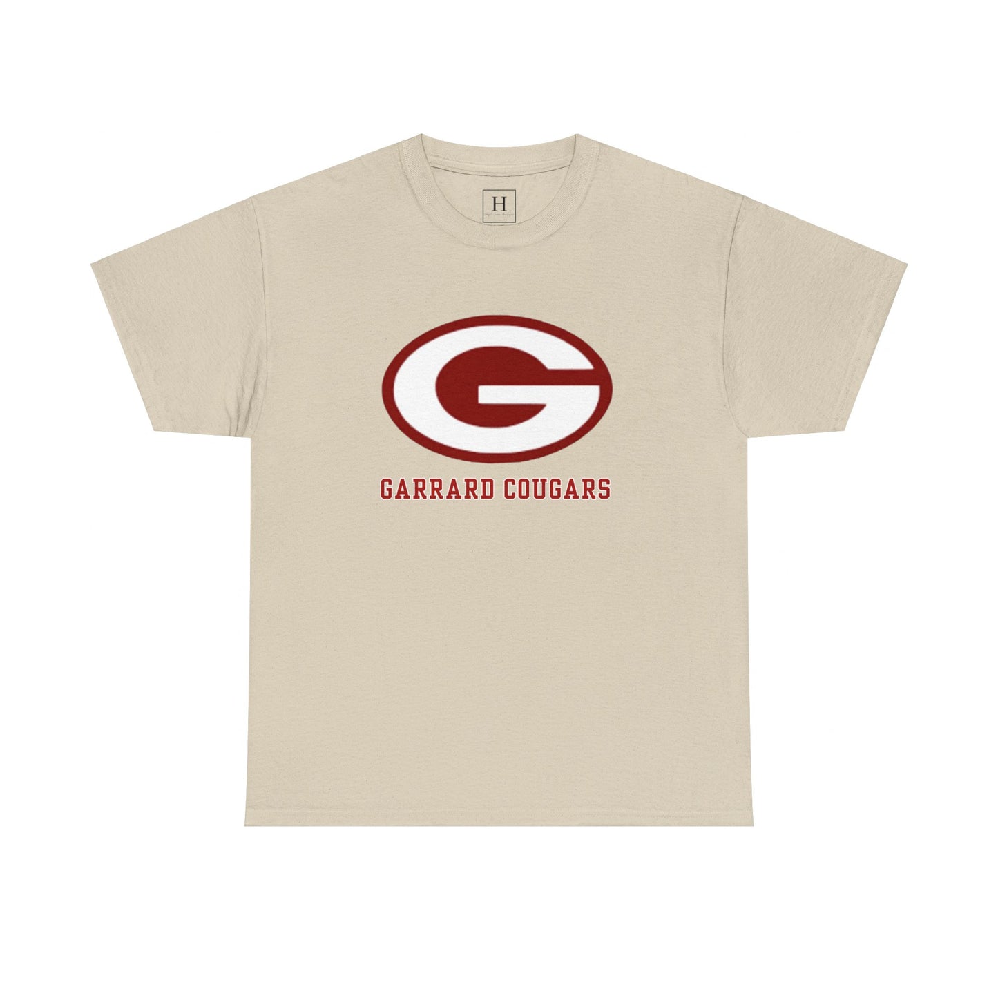 GMS Garrard Middle School Cougars T-Shirt (Front Only)