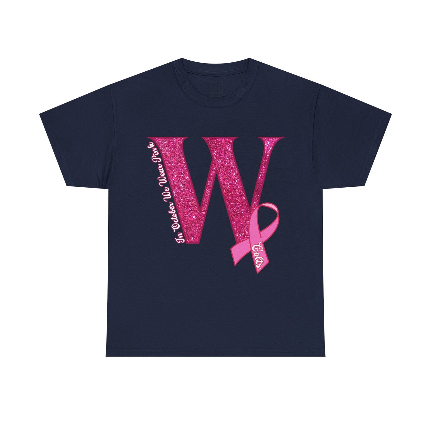 West Jessamine Colts; In October We Wear Pink; Breast Cancer Awareness Month - Unisex Tee