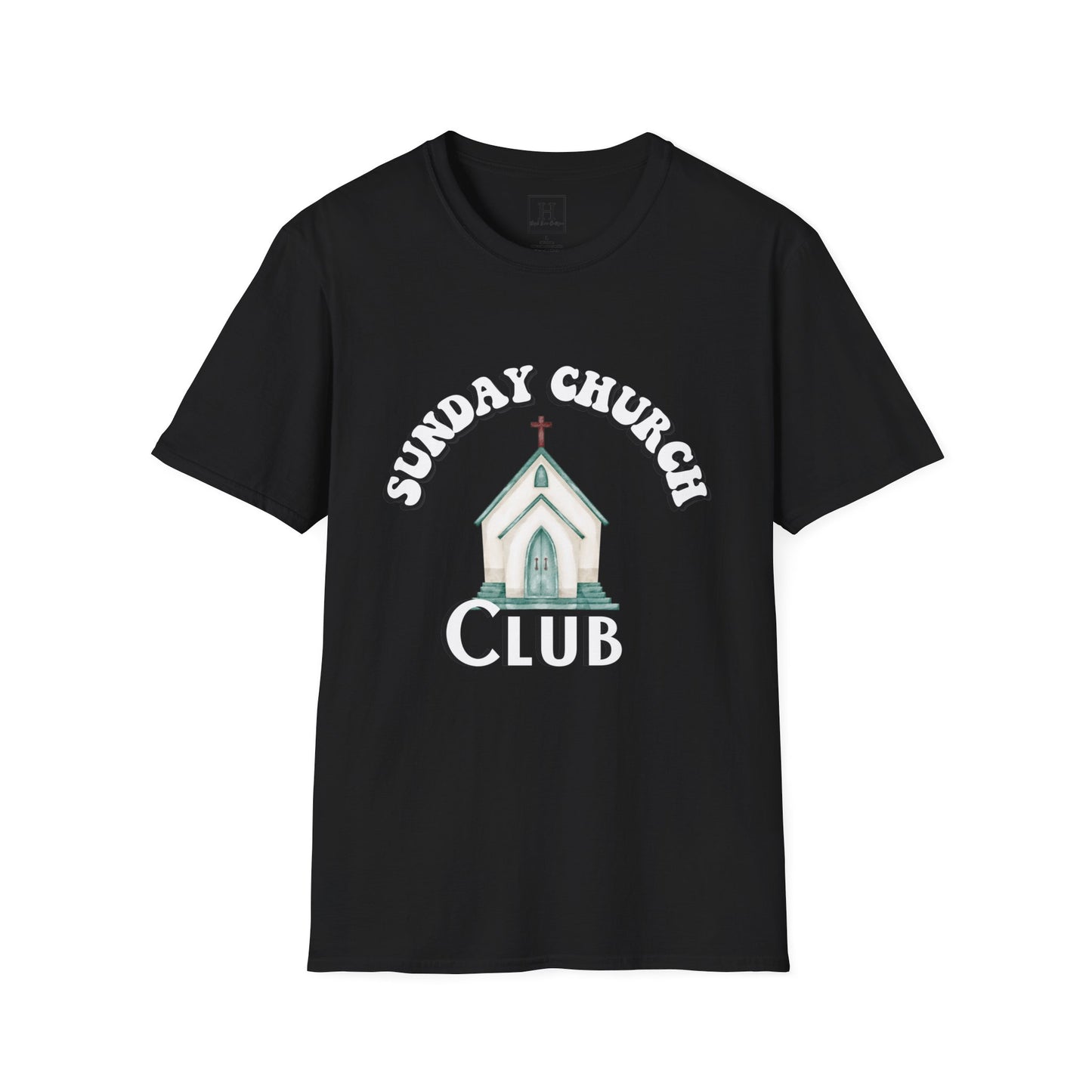 Sunday Church Club Christian T-shirt