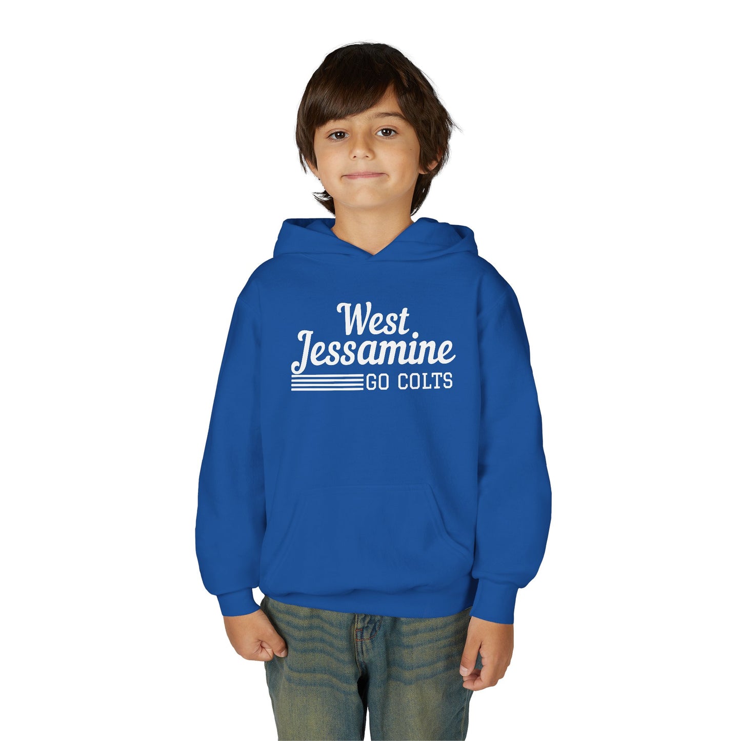 Youth Crewneck HOODIE - West Jessamine Colts - Unisex