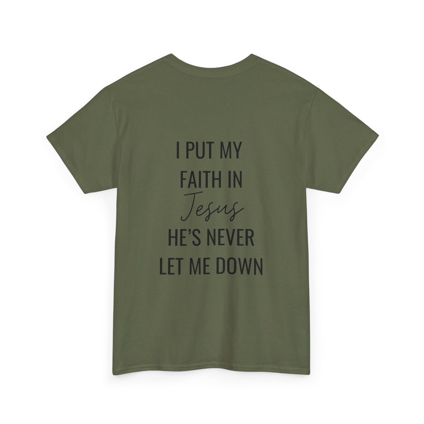 faith in jesus christian shirt