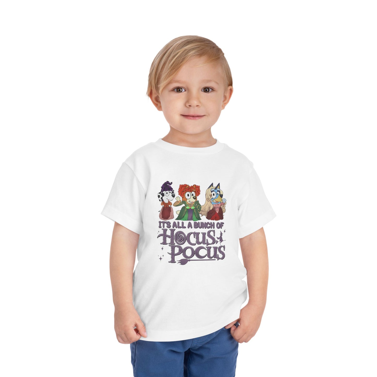 Toddler Bluey Hocus Pocus Halloween T-shirt