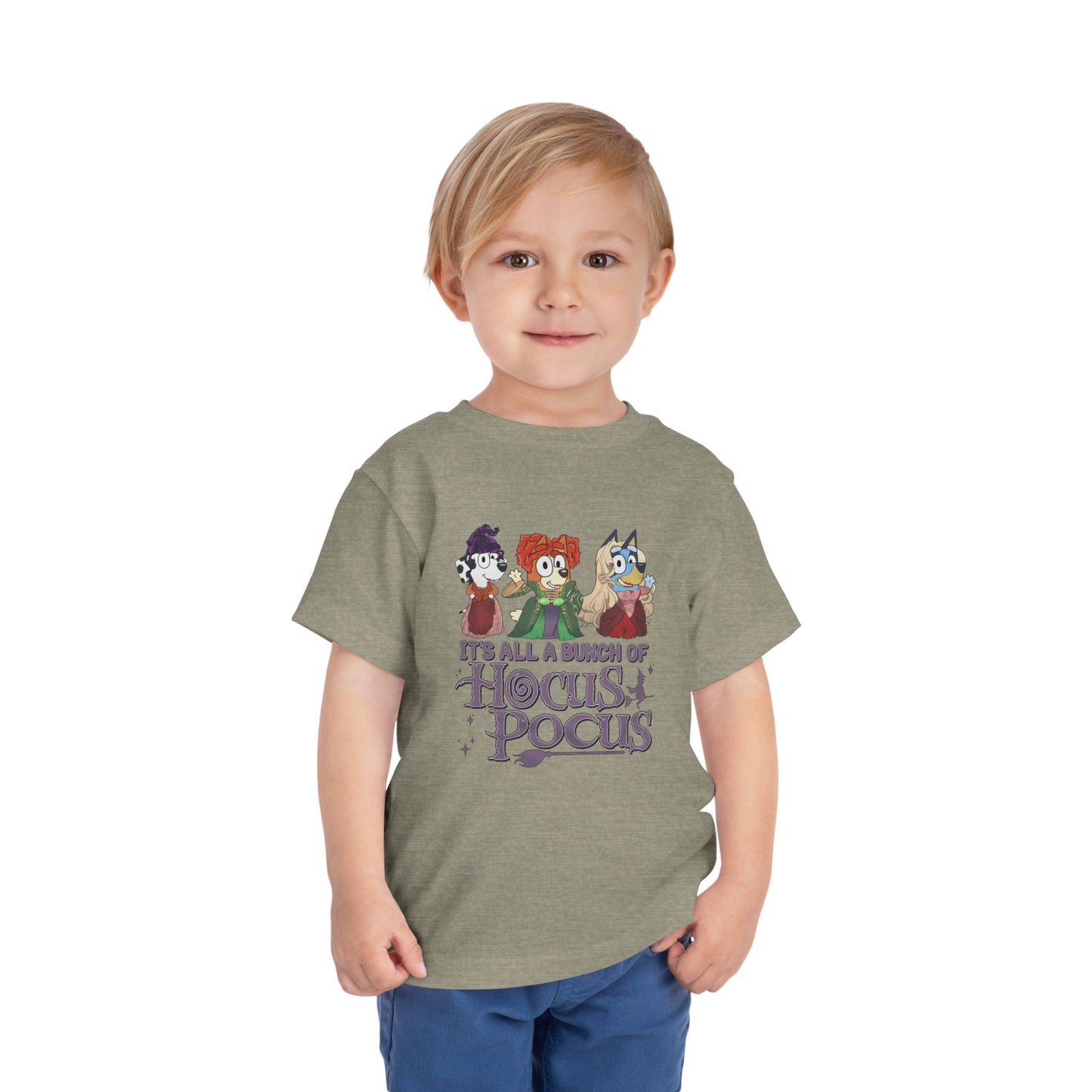 Toddler Bluey Hocus Pocus Halloween T-shirt