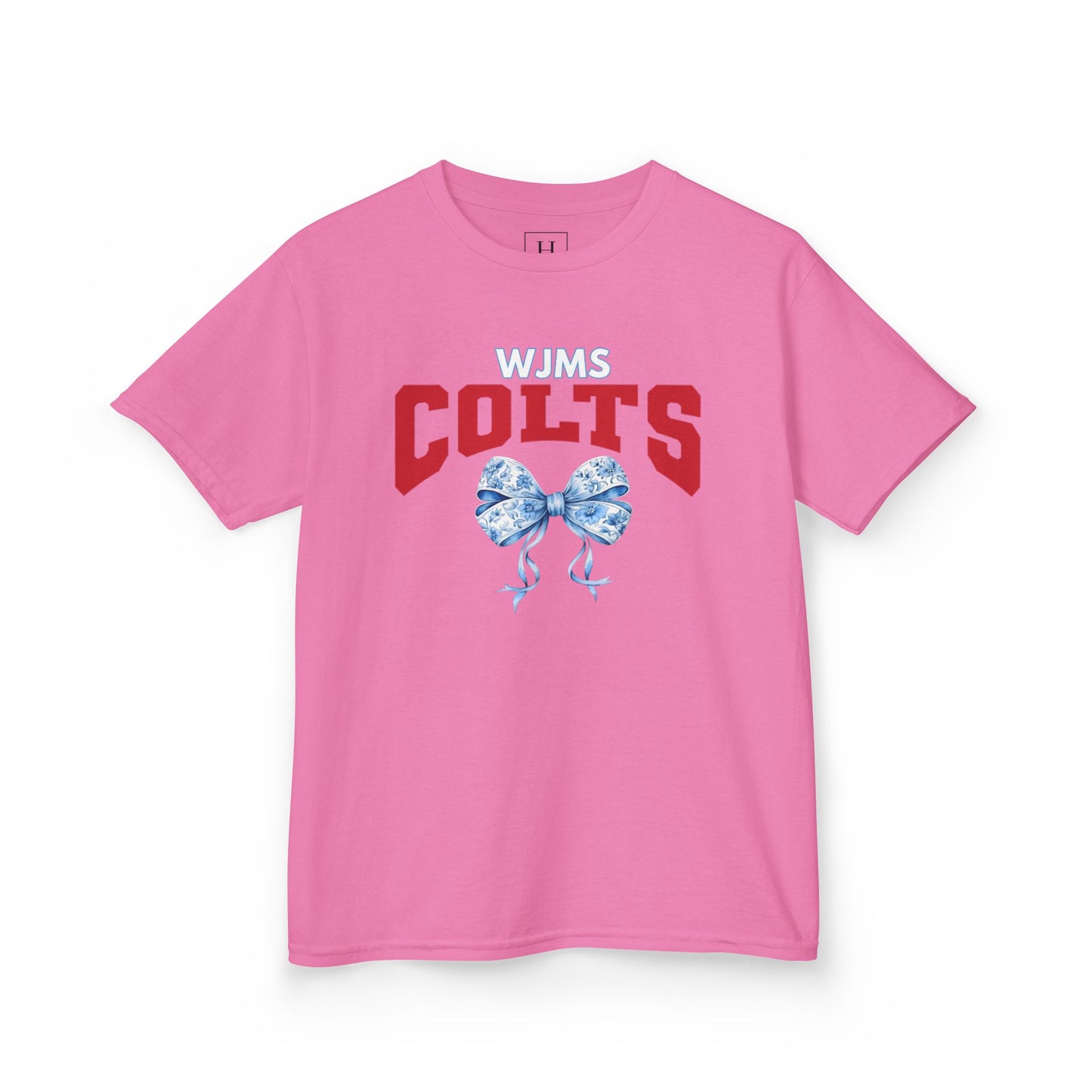 YOUTH - WJMS COLTS Coquette Bow Tee