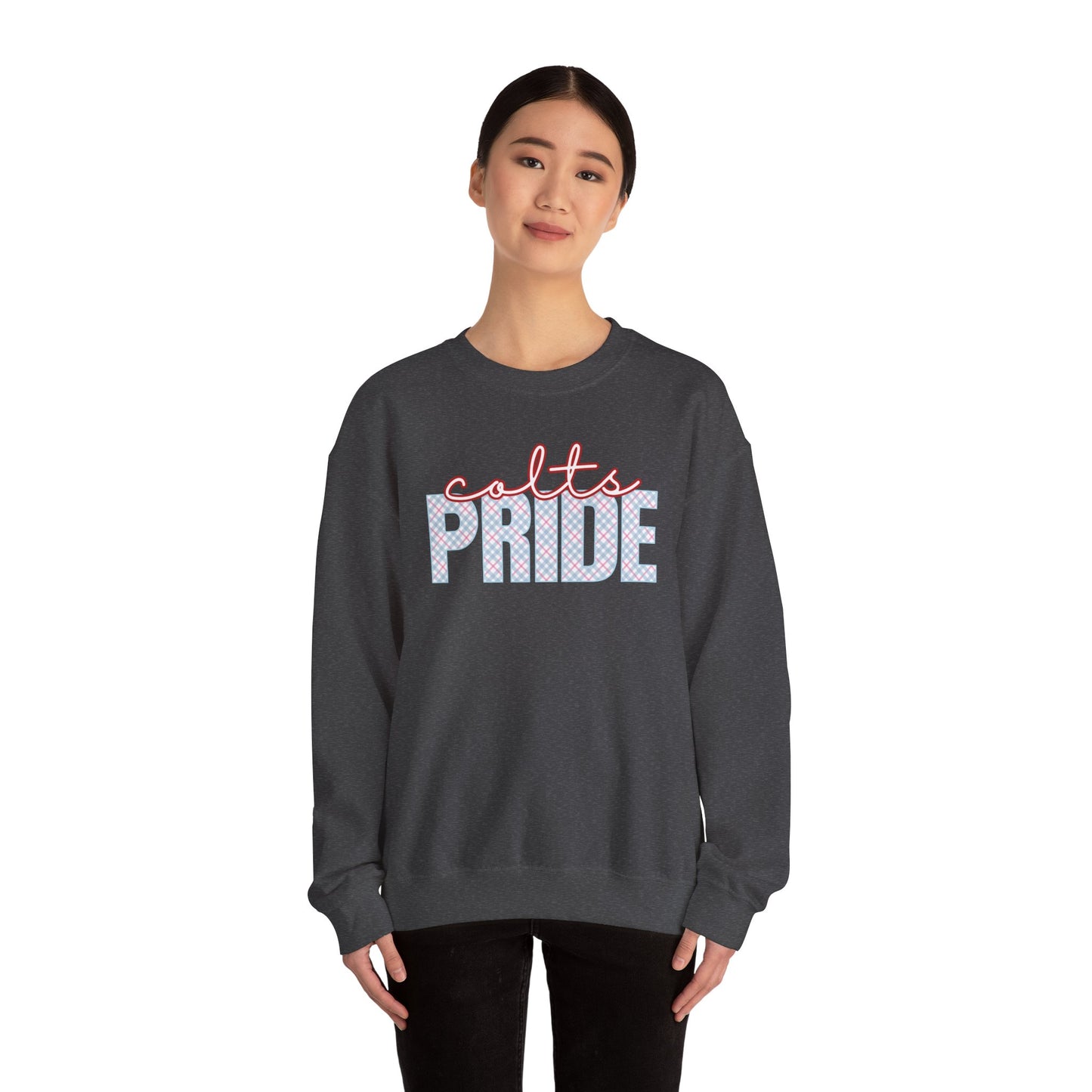 Colts Plaid Pride Sweater