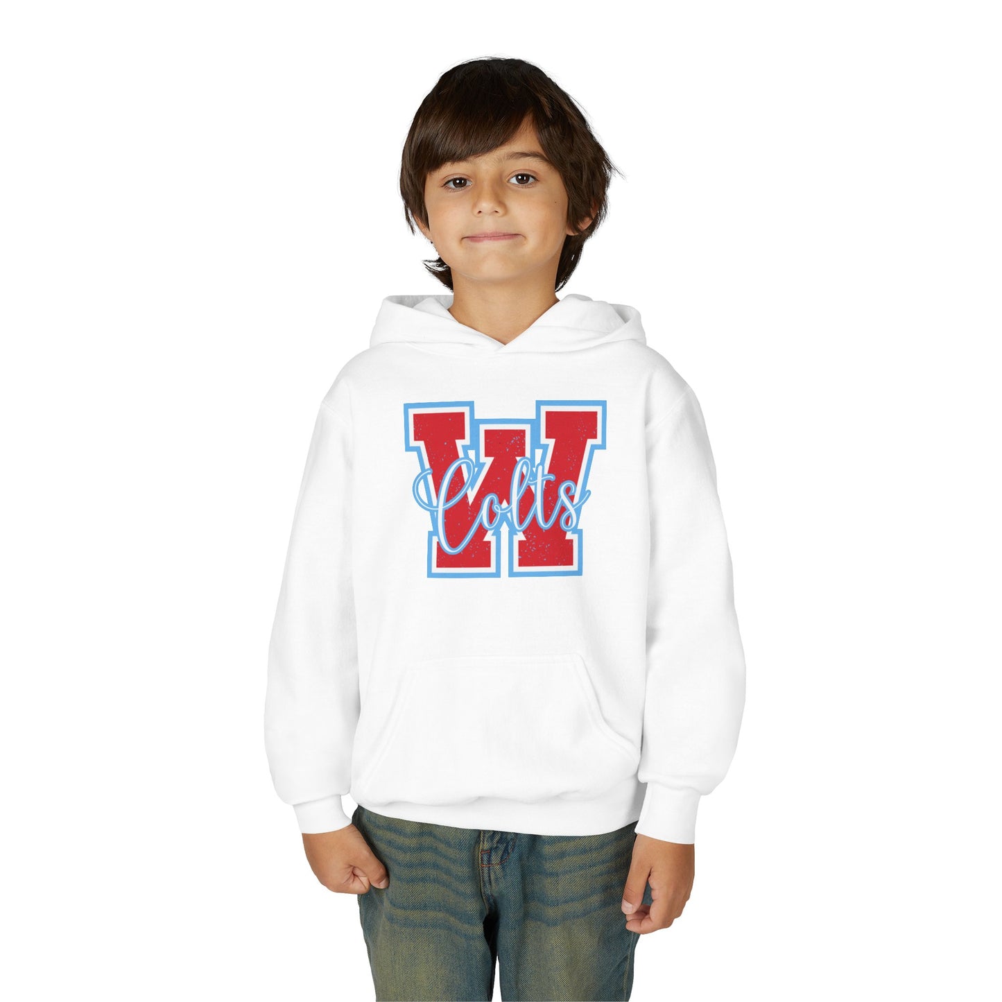 YOUTH -- (W) West Jessamine Colts - Hoodie