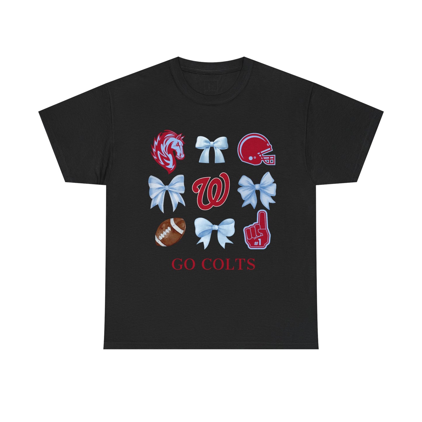 Coquette Football & Bows Unisex Tee - West Jessamine