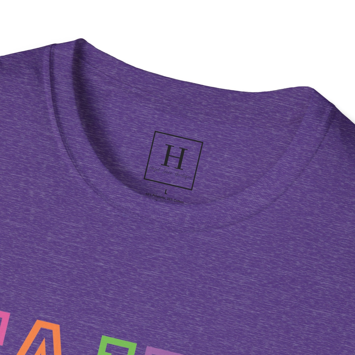 Bright Rainbow Color Faith Christian T-shirt