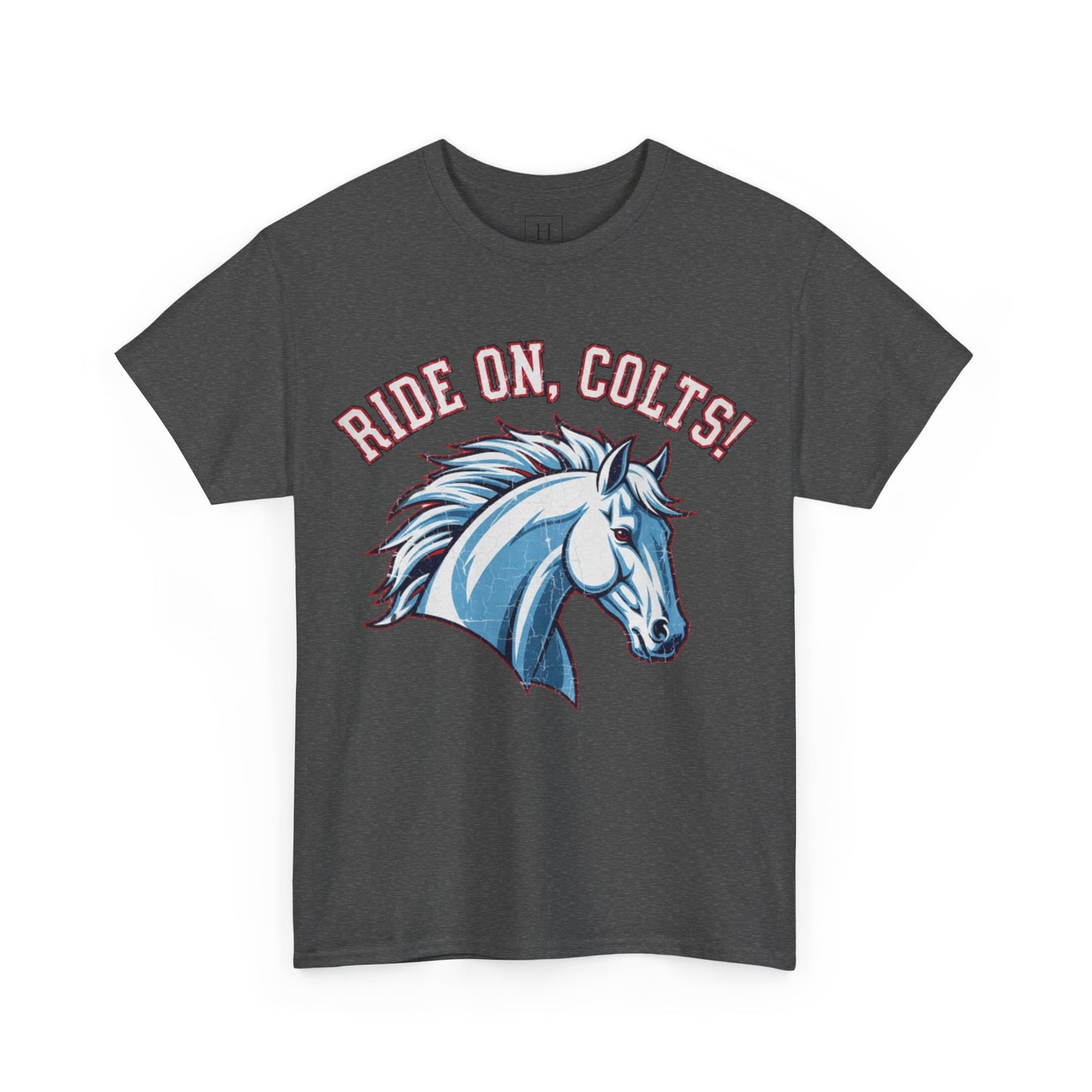 T-Shirt -RIDE ON COLTS - West Jessamine Unisex Tee