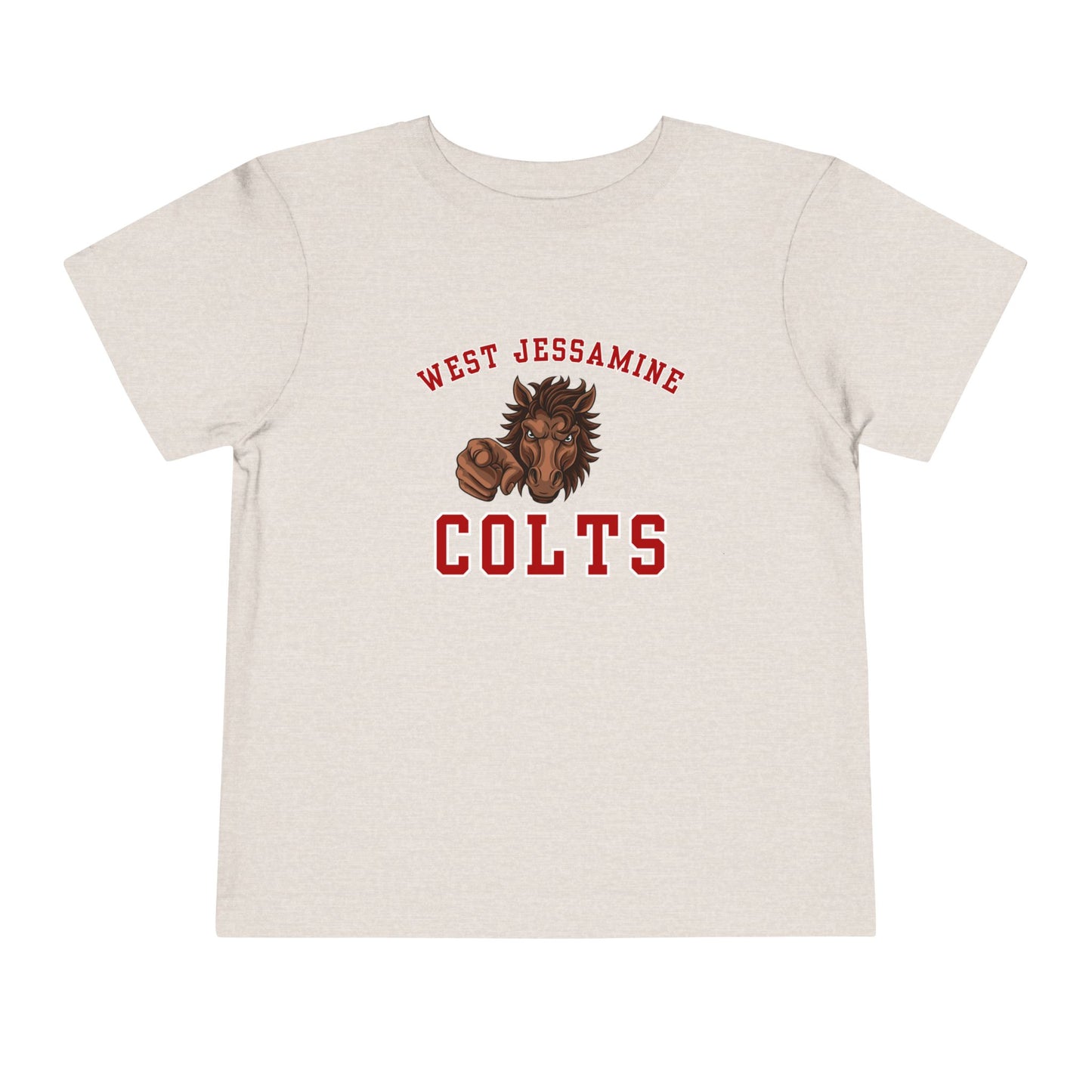 Toddler; West Jessamine Colts Mascot - Unisex T-shirt