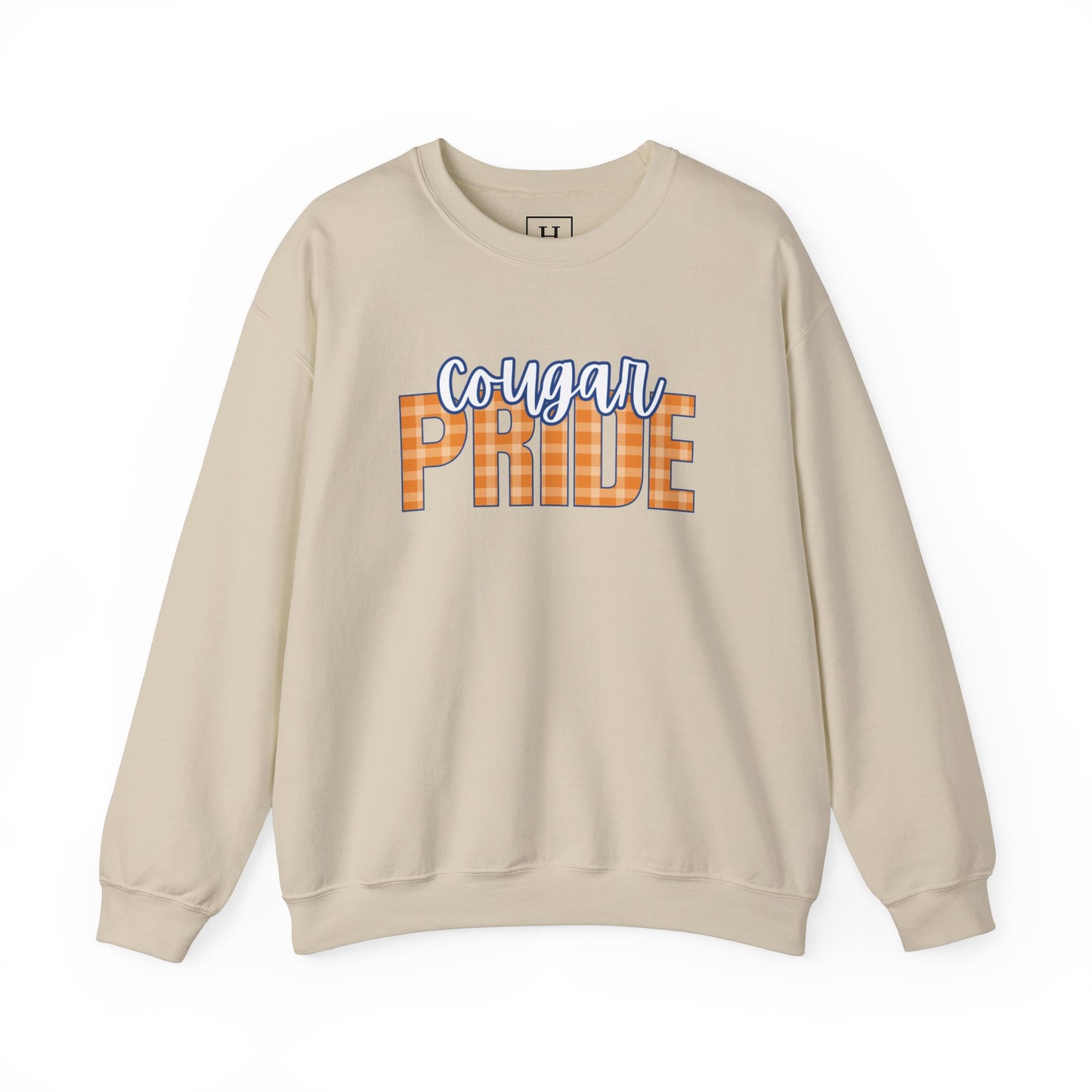Cougar Plaid Pride Sweater