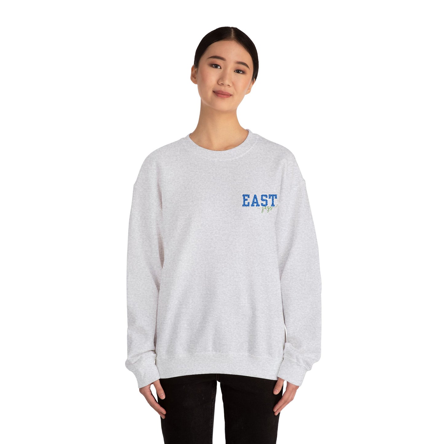 East Jessamine Jags Crewneck Sweatshirt | Unisex Pullover -- Embroidered