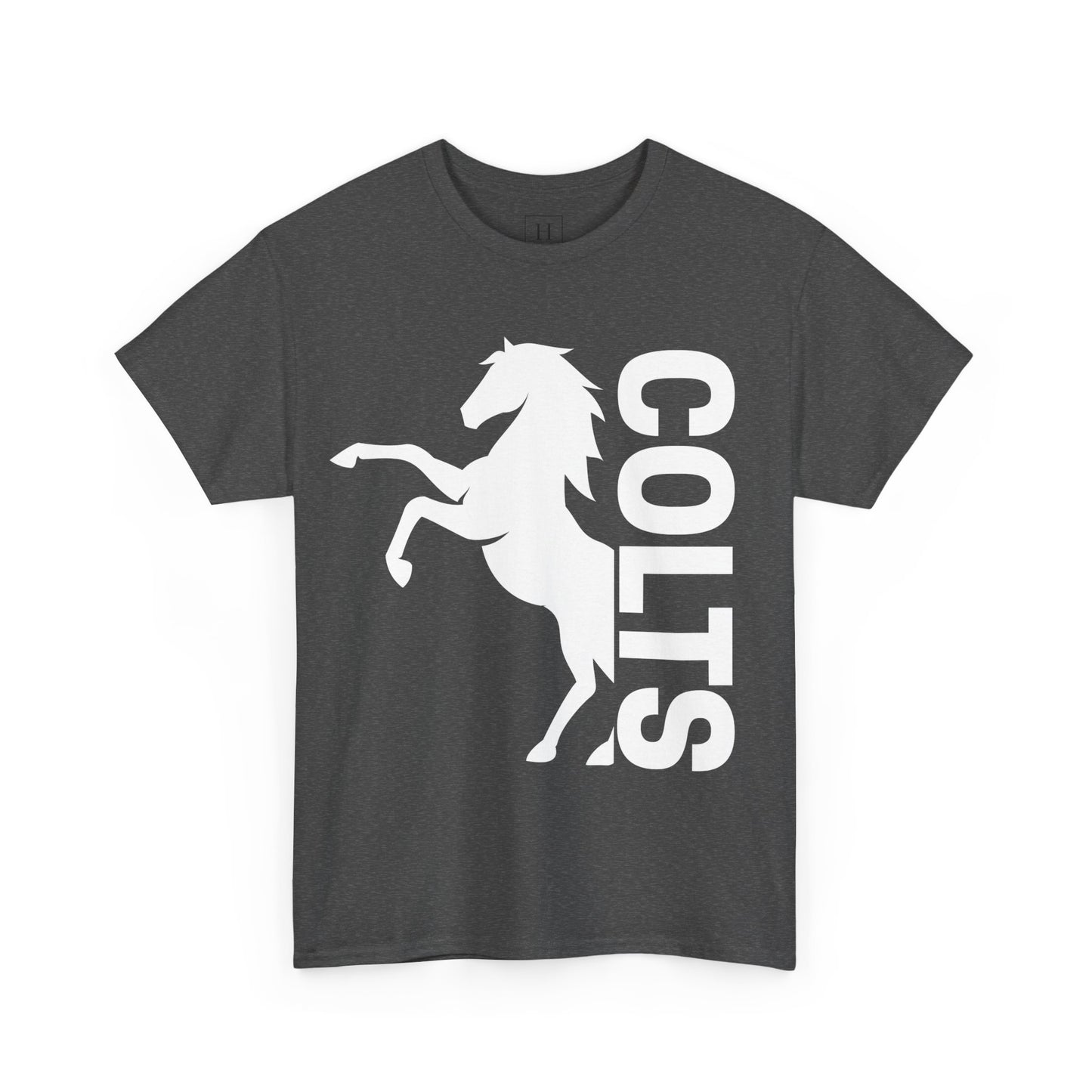 COLTS, Horse in White - Unisex Tee