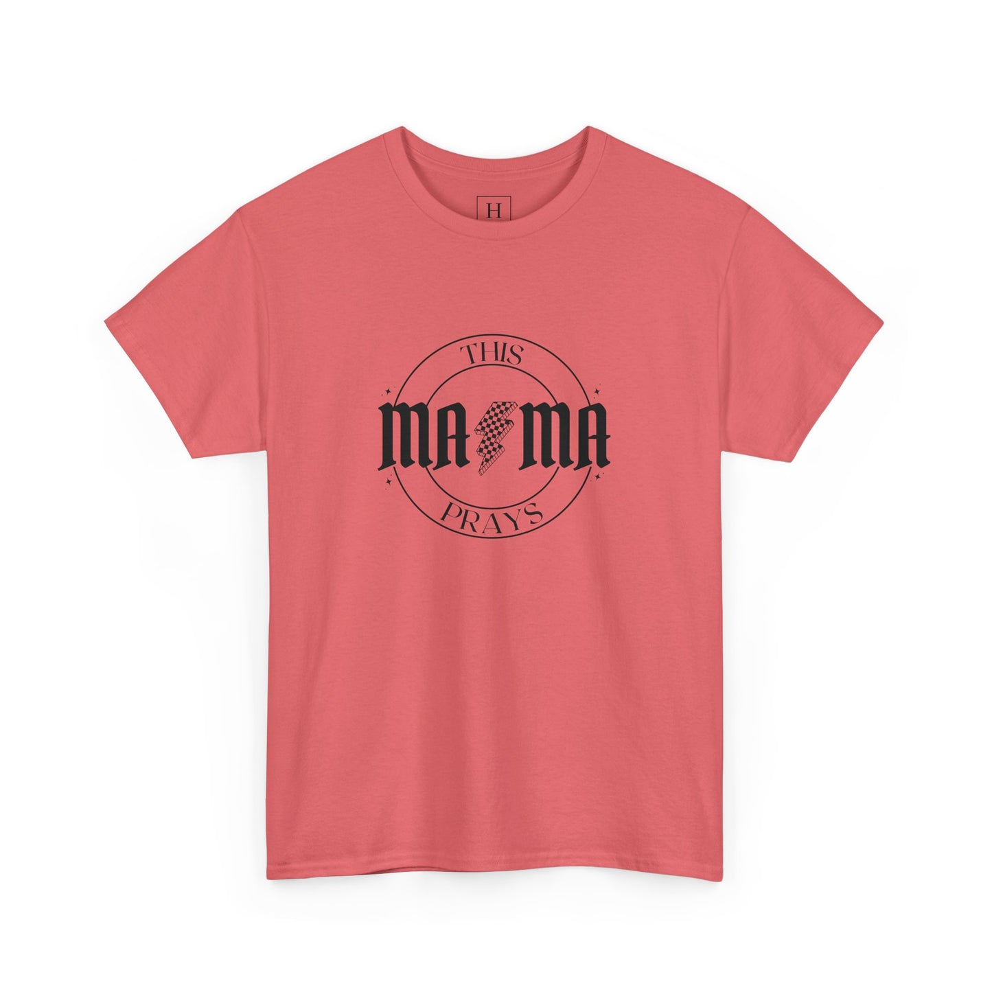 This Mama Prays Christian Short Sleeve Tee
