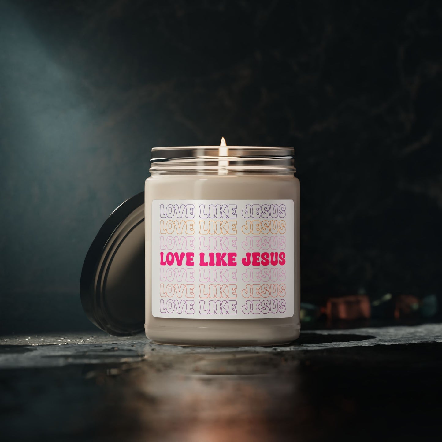 Love Like Jesus Christian 9 oz Candle