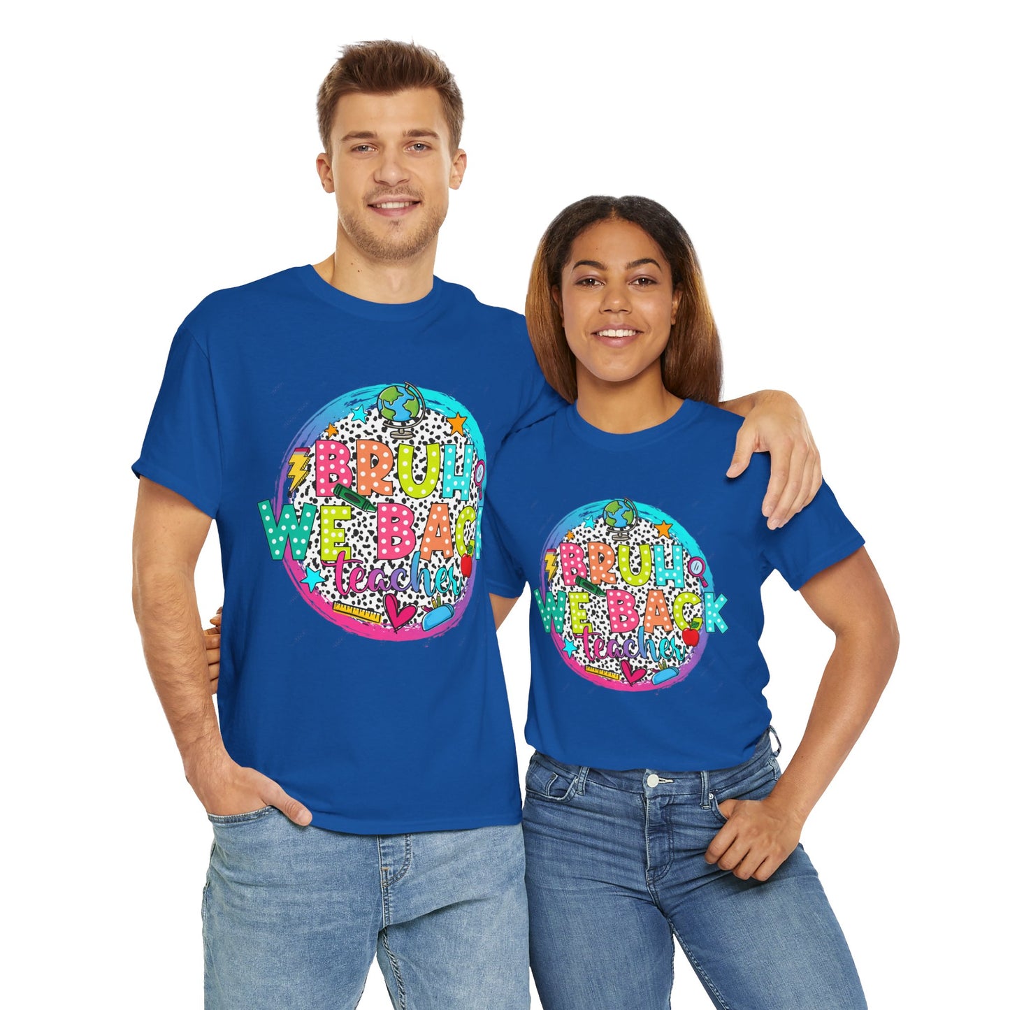 Bruh We Back Teacher T-Shirt