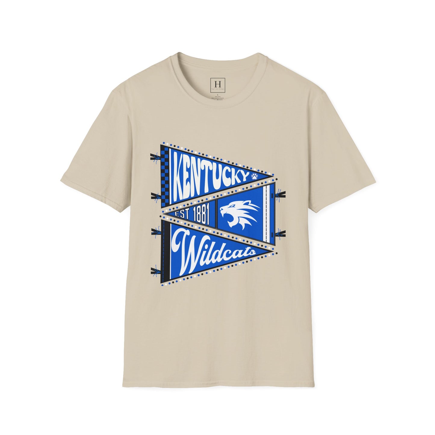 Kentucky Wildcats Pride T-shirt (Front Only)