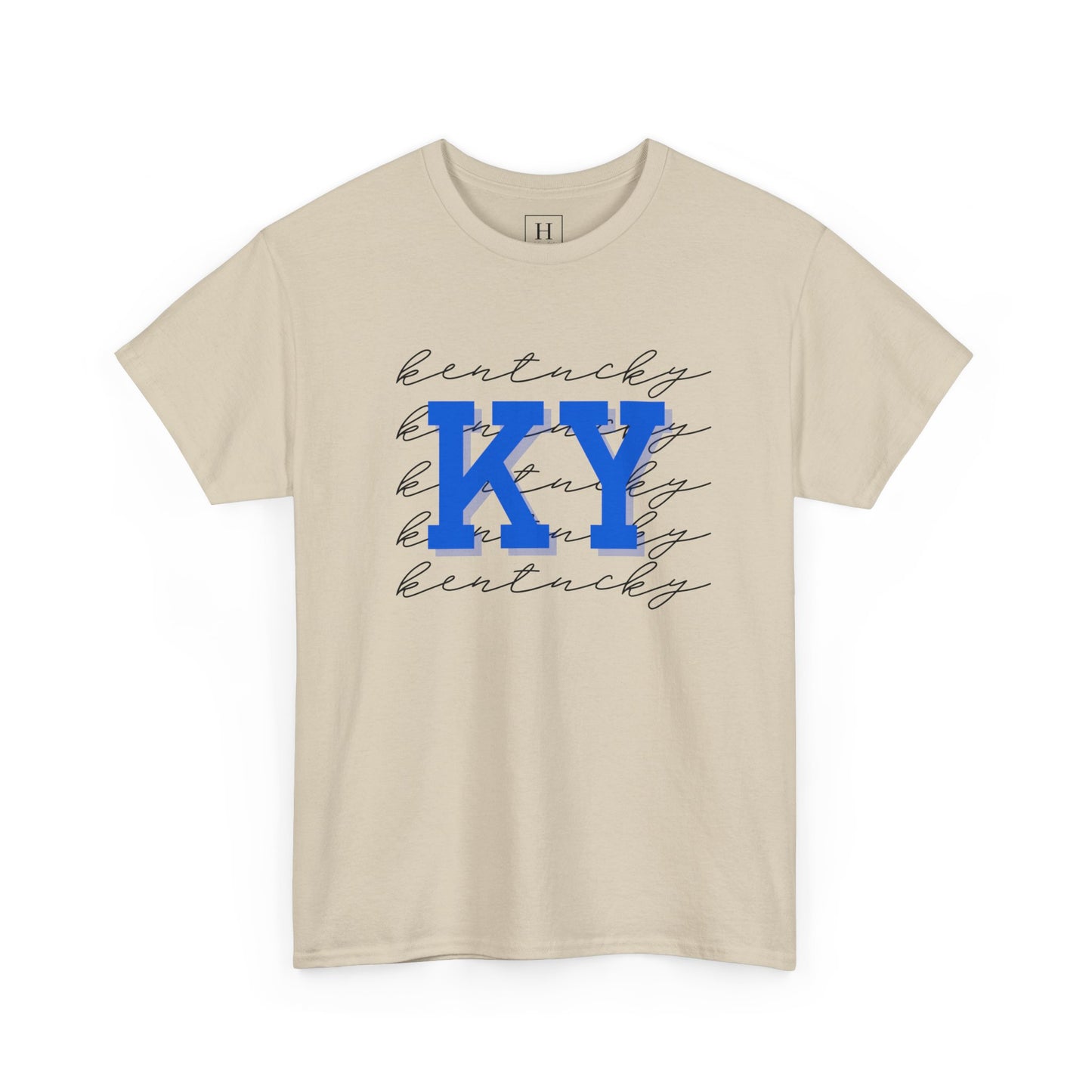 kentucky KY uk blue Short Sleeve Tee