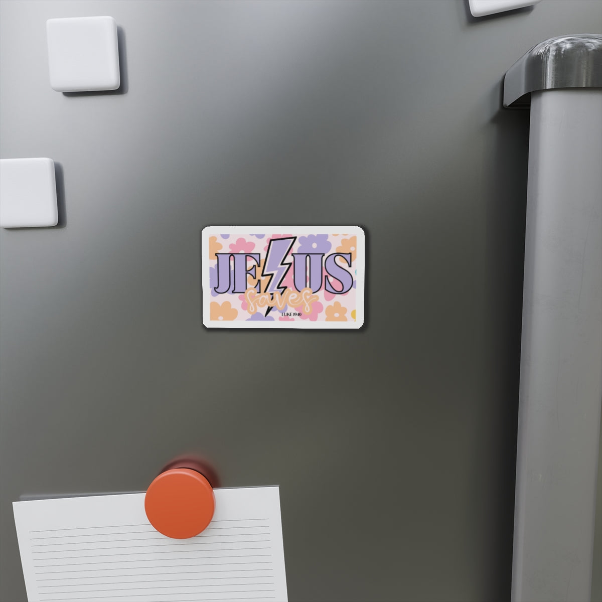 Jesus saves christian Magnets