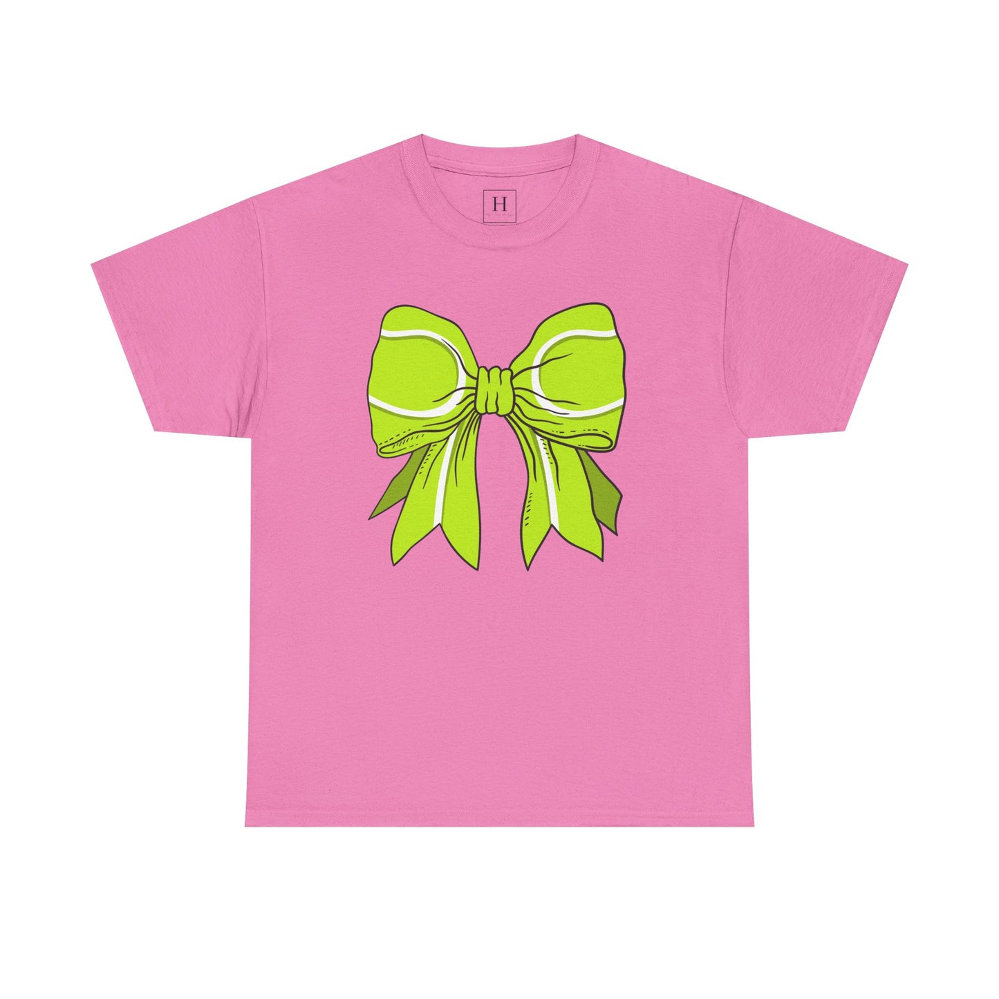 Tennis Sport Bow Tee - Unisex Heavy Cotton