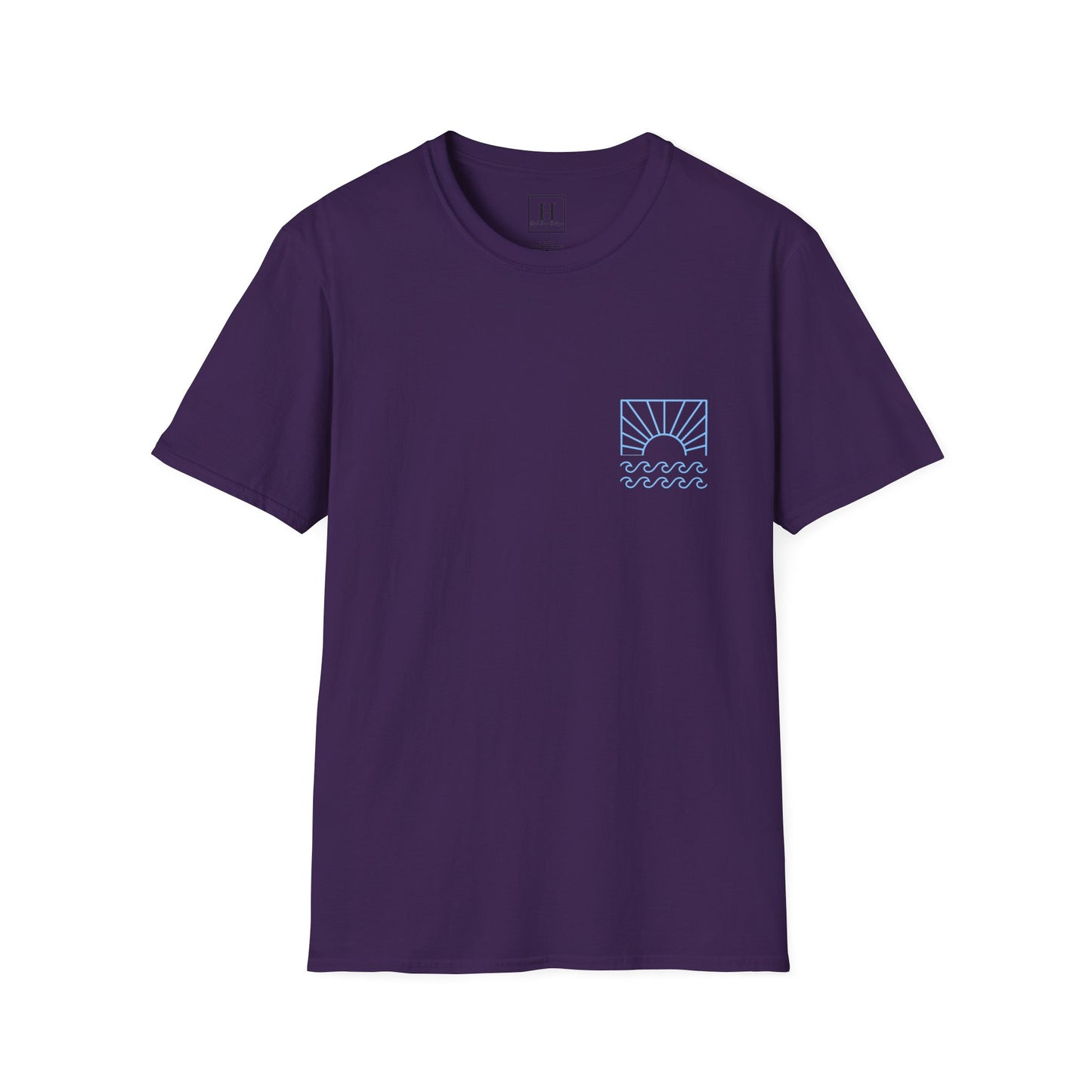 be the light christian bible blue (front and back)