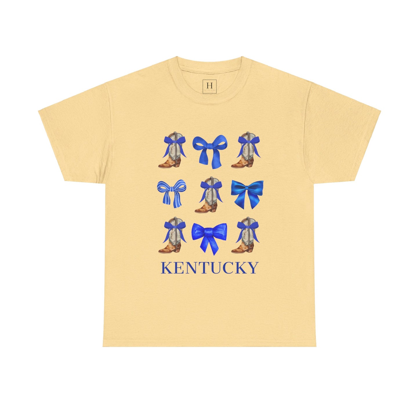 Kentucky Wildcats Coquette Bow and Cowgirl Boots Shirt