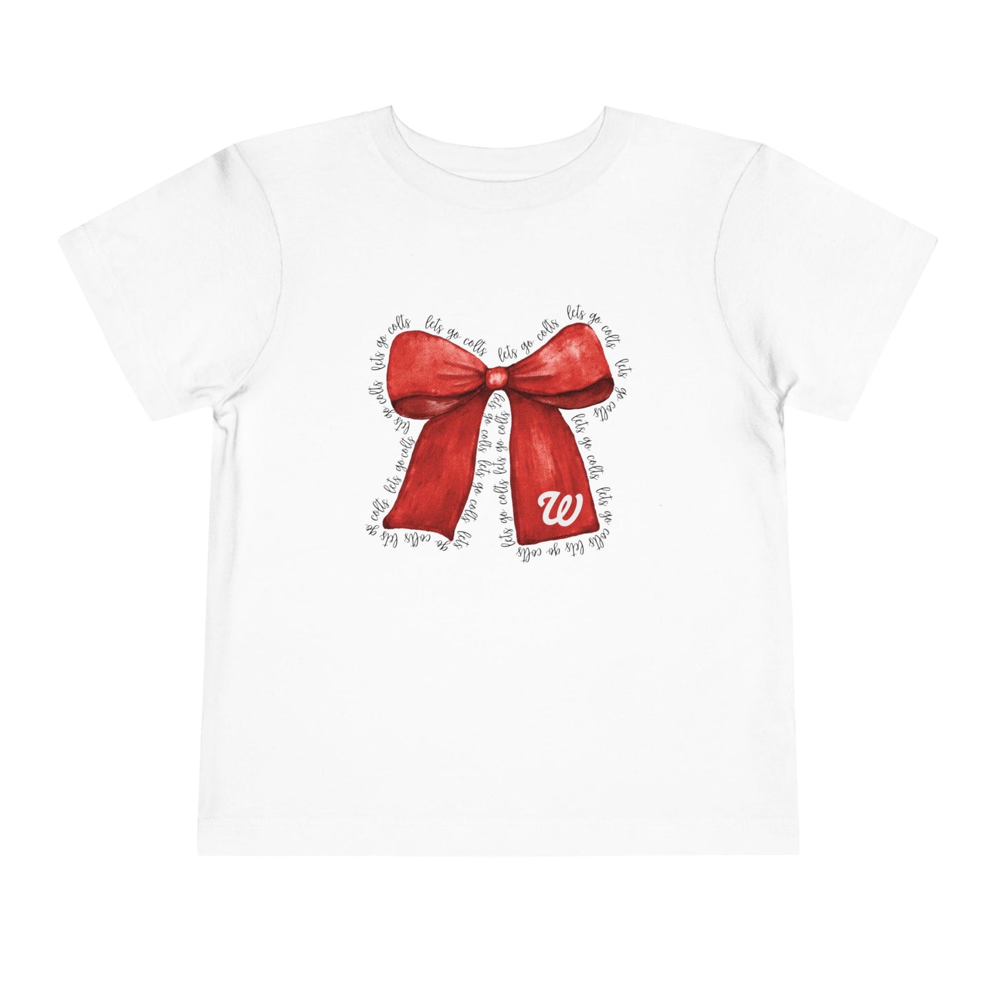 Toddler; West Jessamine Coquette Bow; Let's Go Colts - Unisex T-shirt
