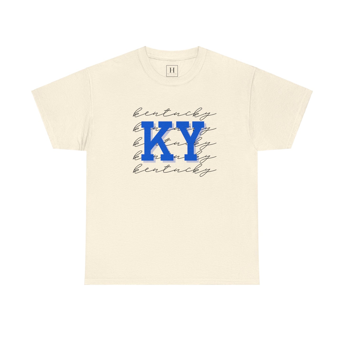 kentucky KY uk blue Short Sleeve Tee
