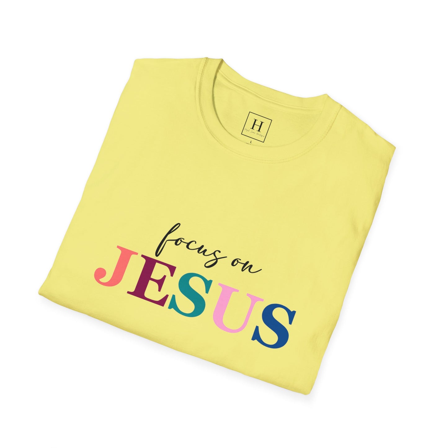 focus on jesus christian shirt