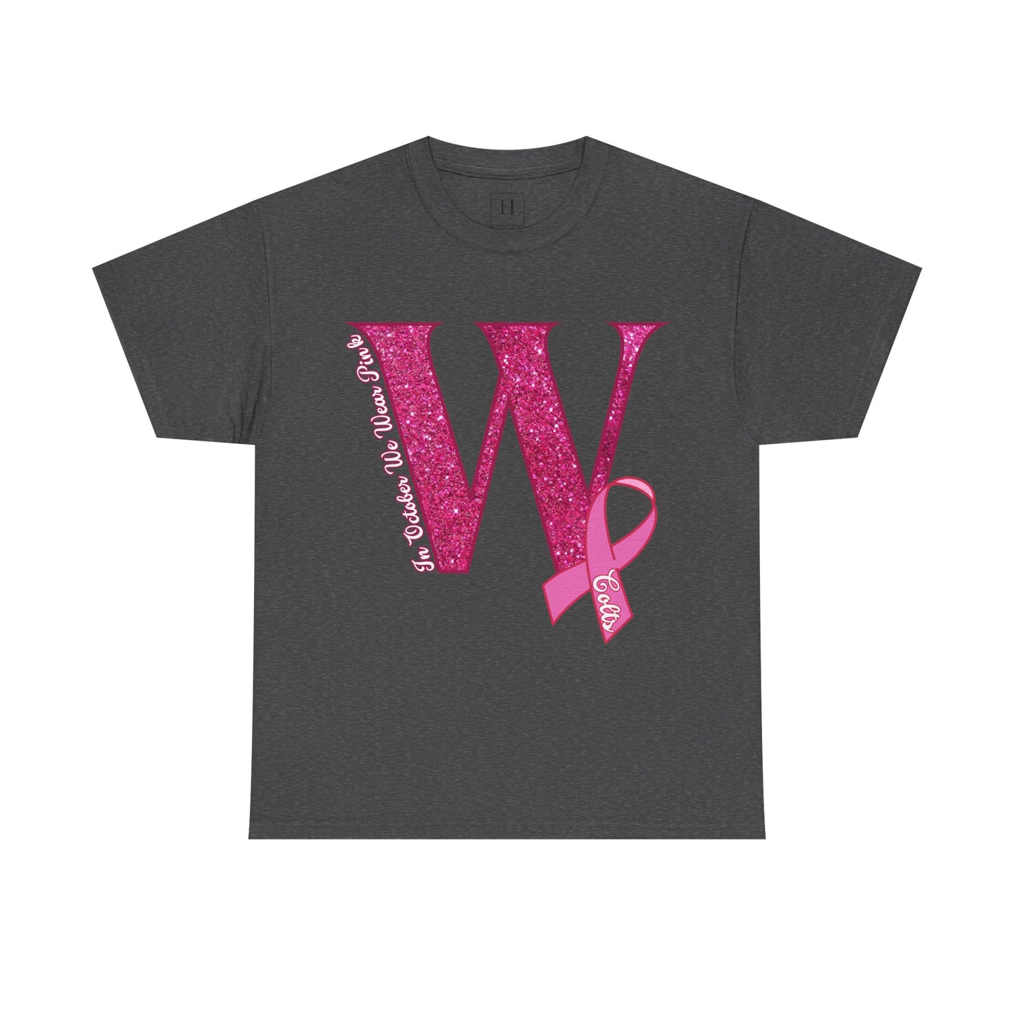 West Jessamine Colts; In October We Wear Pink; Breast Cancer Awareness Month - Unisex Tee