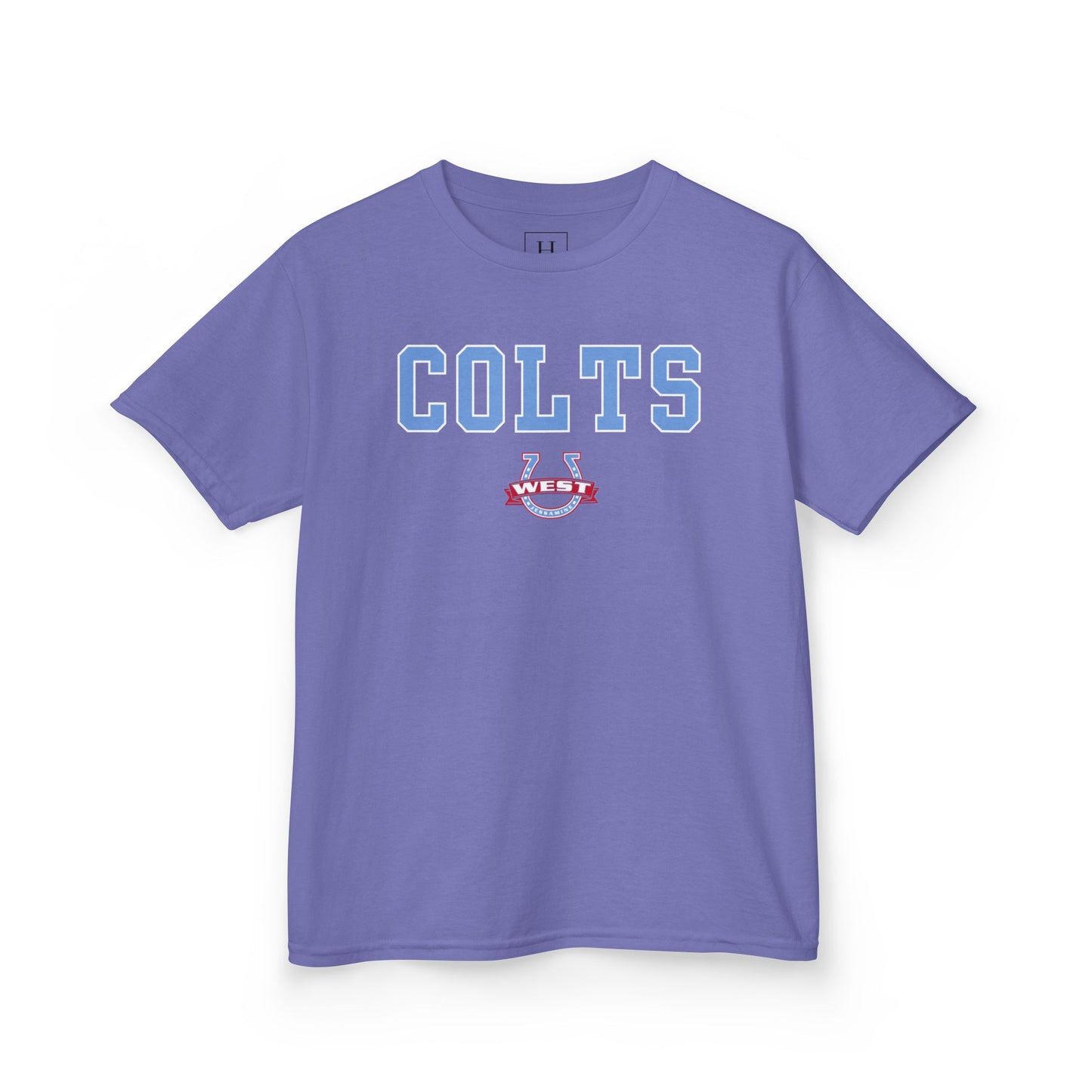 YOUTH --- COLTS - West Horseshoe Logo - Unisex Shirt