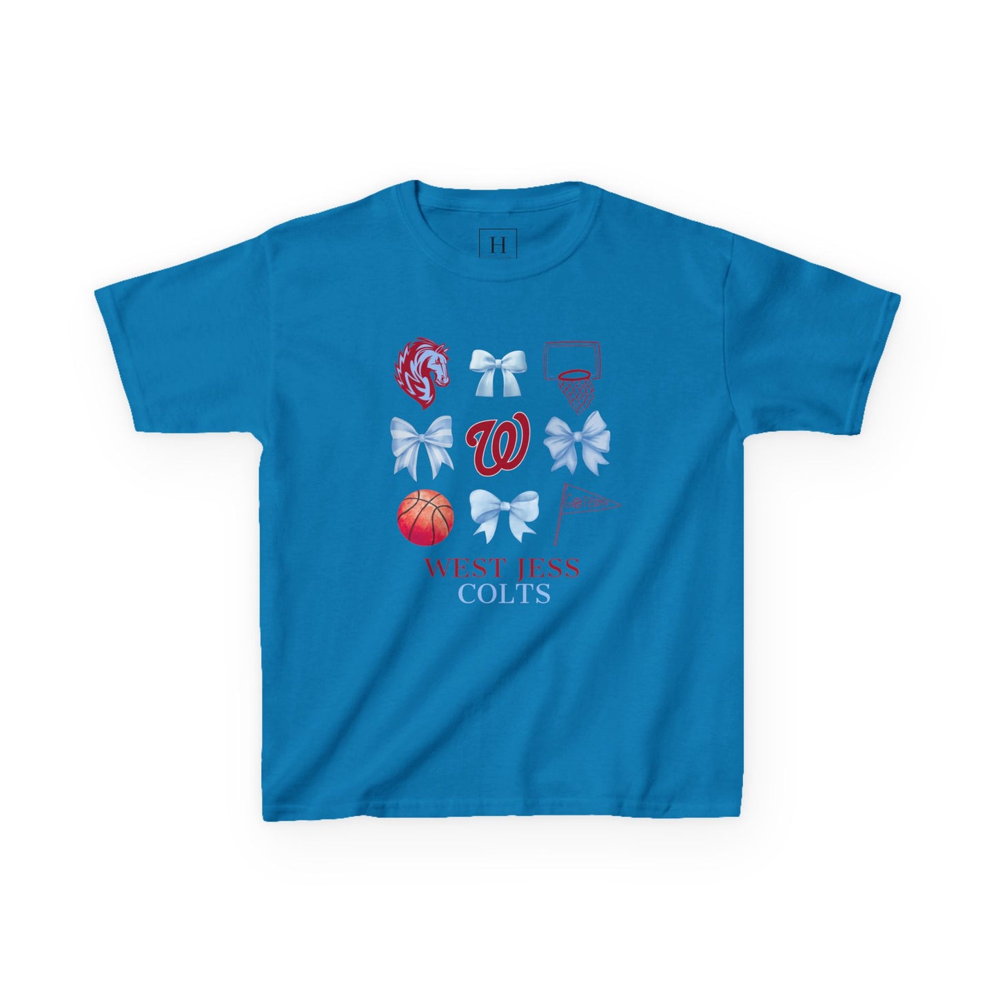 YOUTH --- West Jessamine Basketball Coquette Unisex Tee