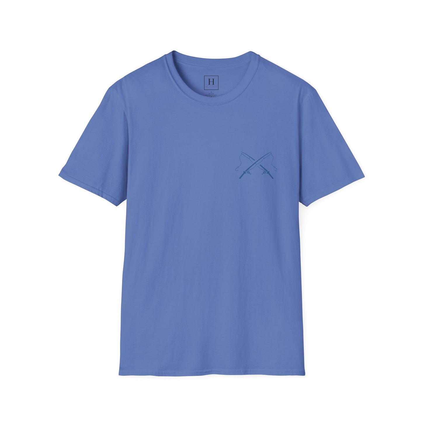 Jesus Made Me A Fisherman Christian T-Shirt (front and back)